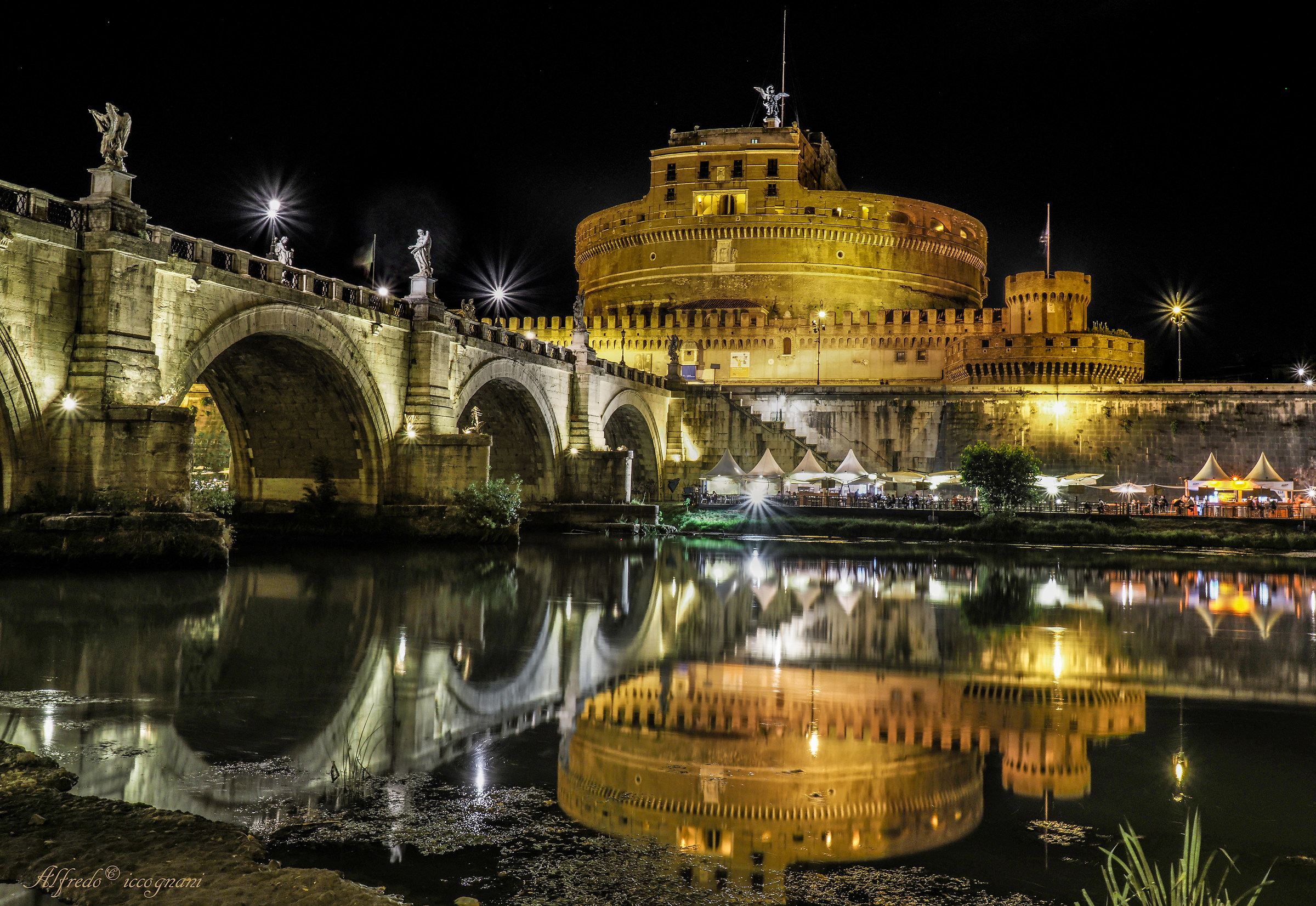 Castel Sant'Angelo from the sea