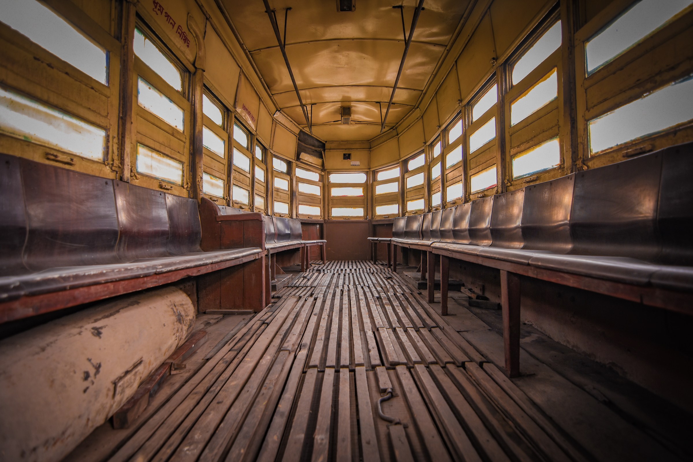 Allenatore treno vintage