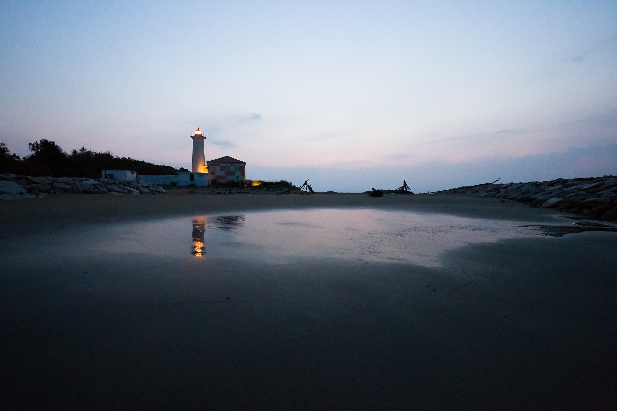Reflections on the lighthouse