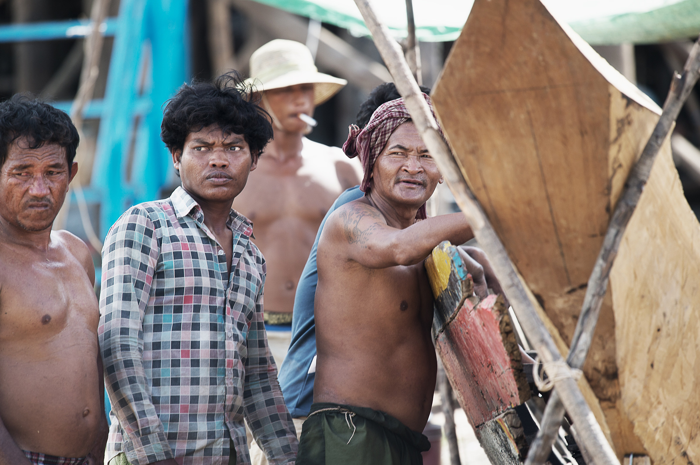 Maestri d'ascia del Lago Tonle sap