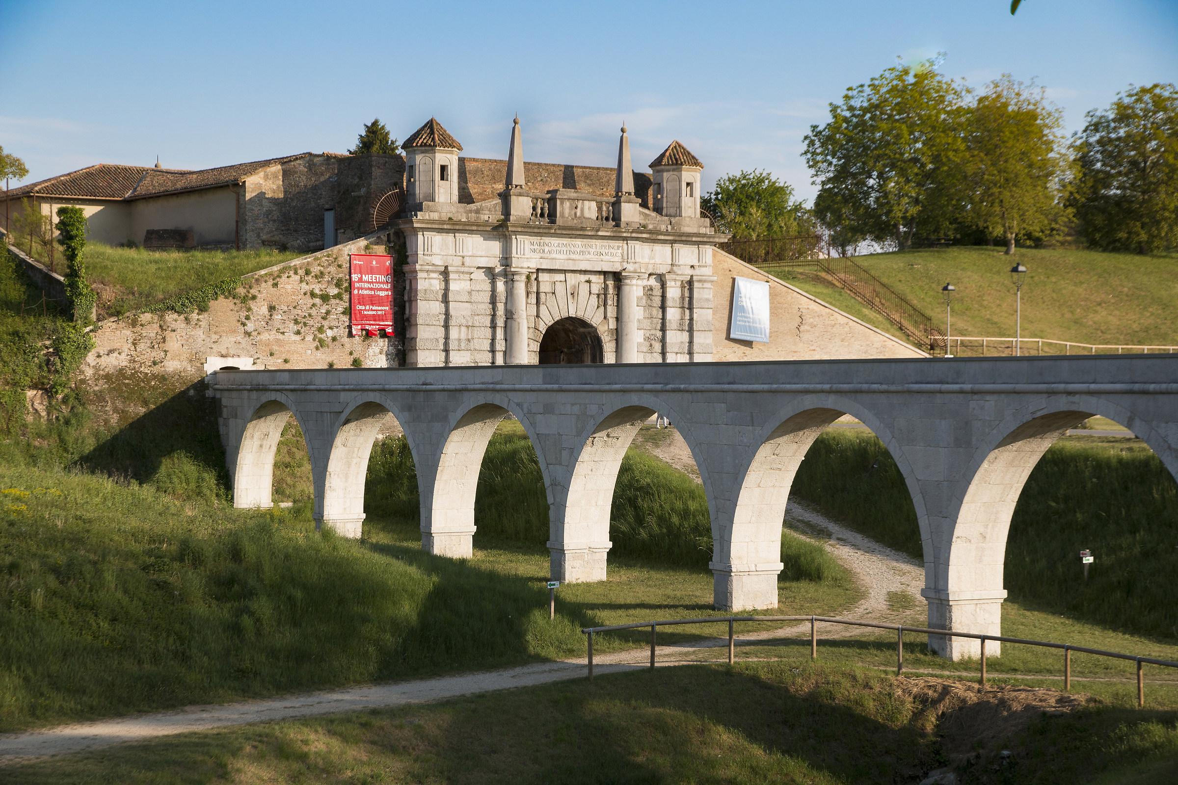 Entrance to Porta Udine