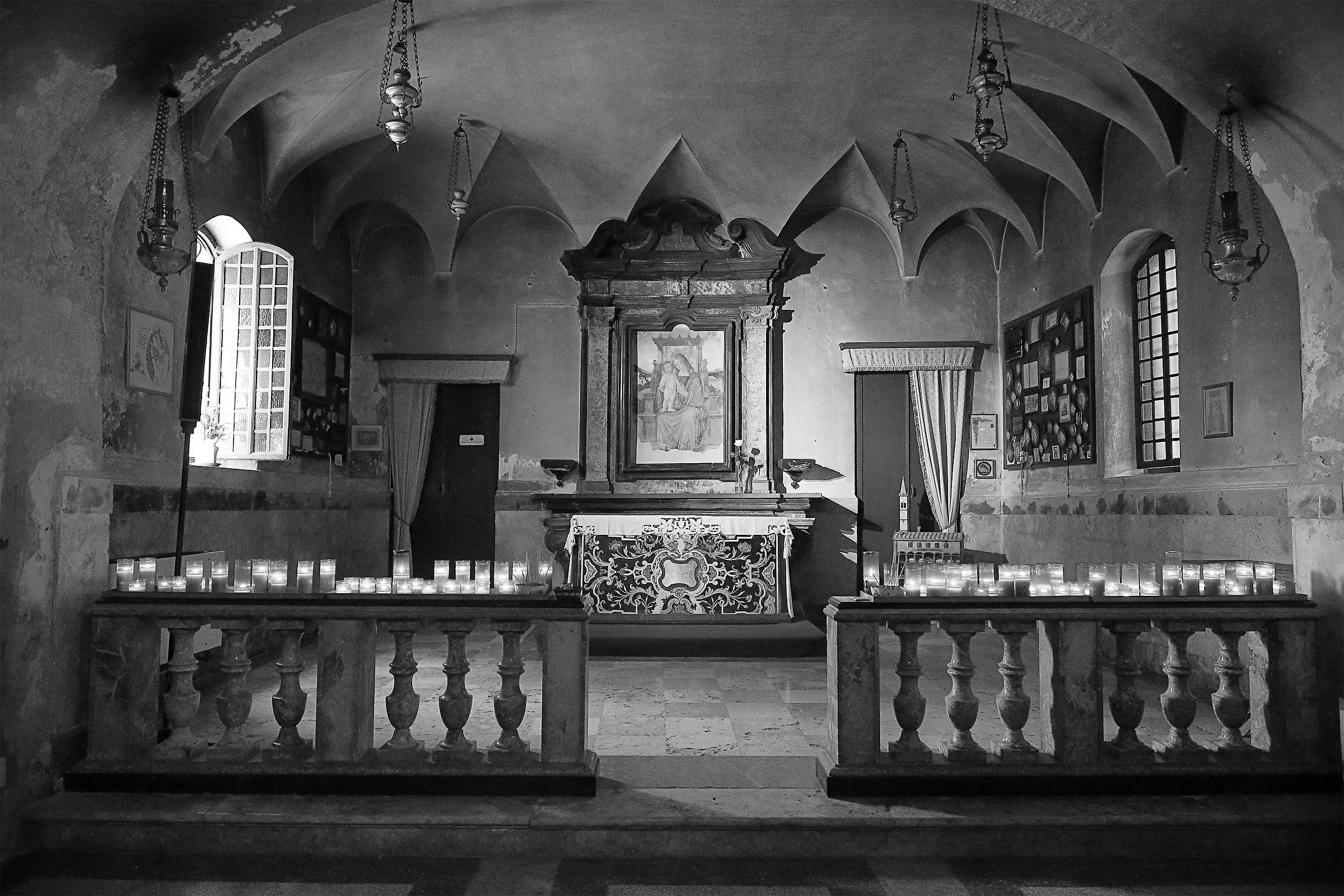 Santa Maria at the source