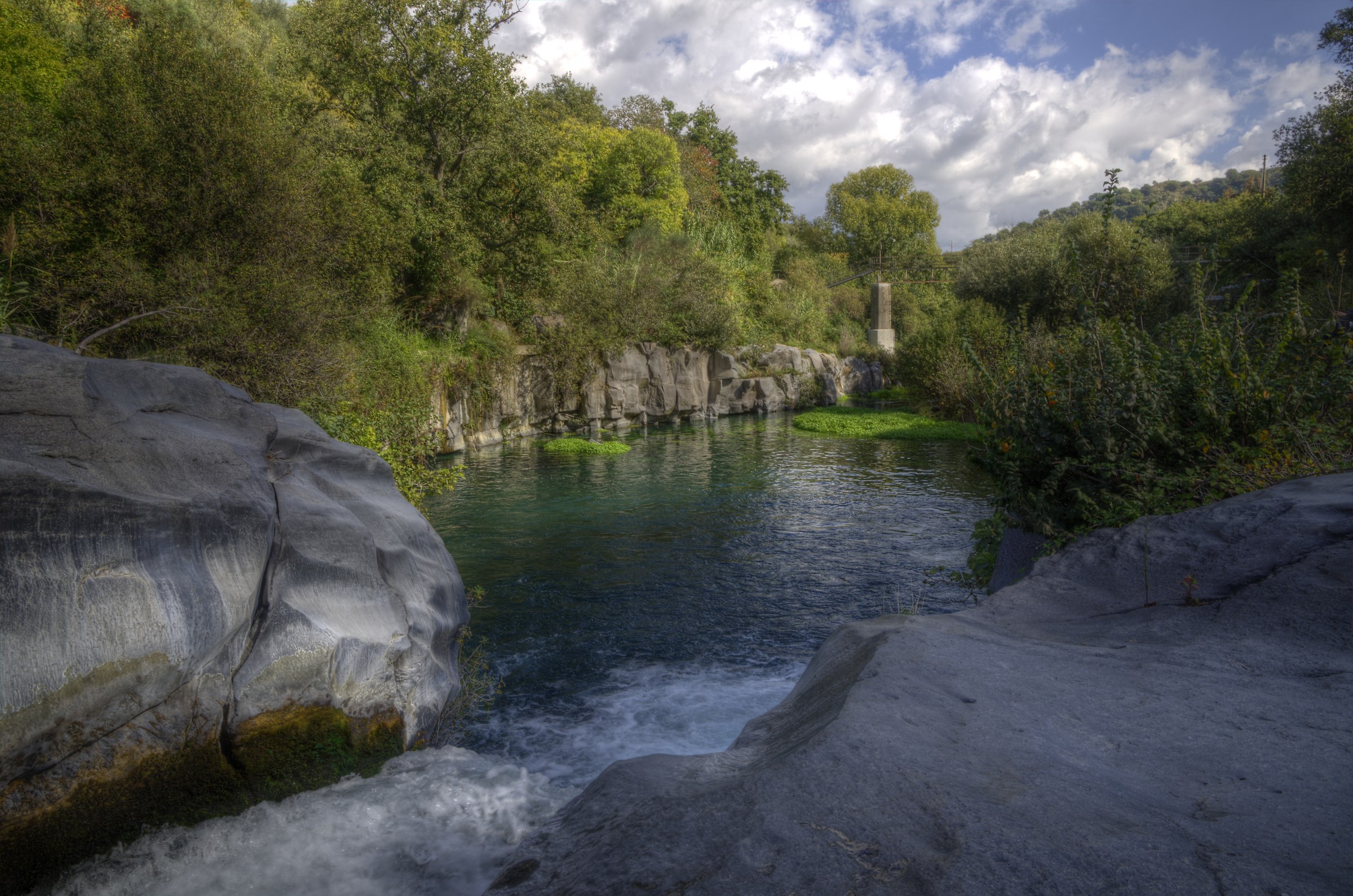 LE gurne - fiume Alcantara