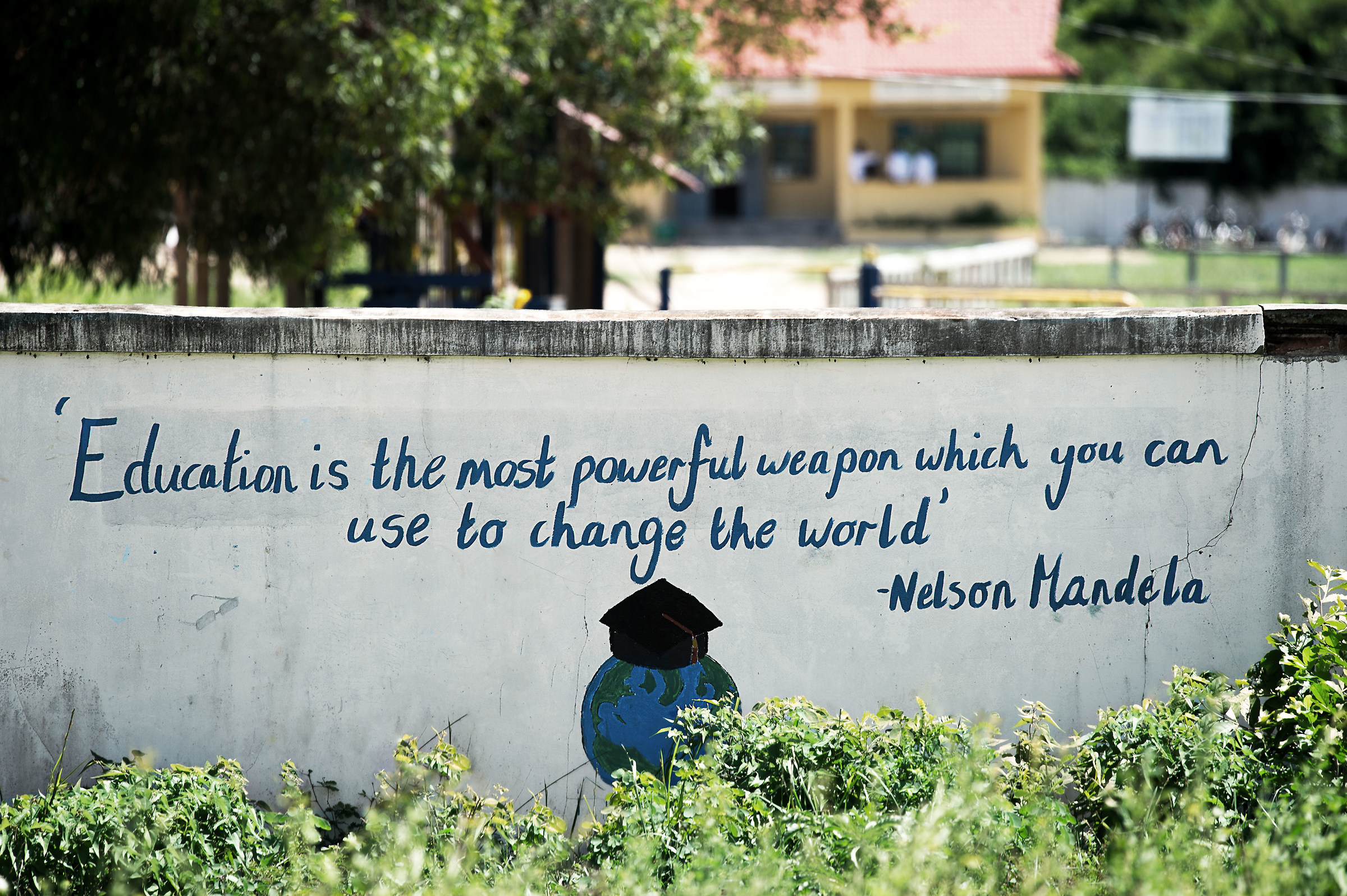 Nelson Mandela. Education.