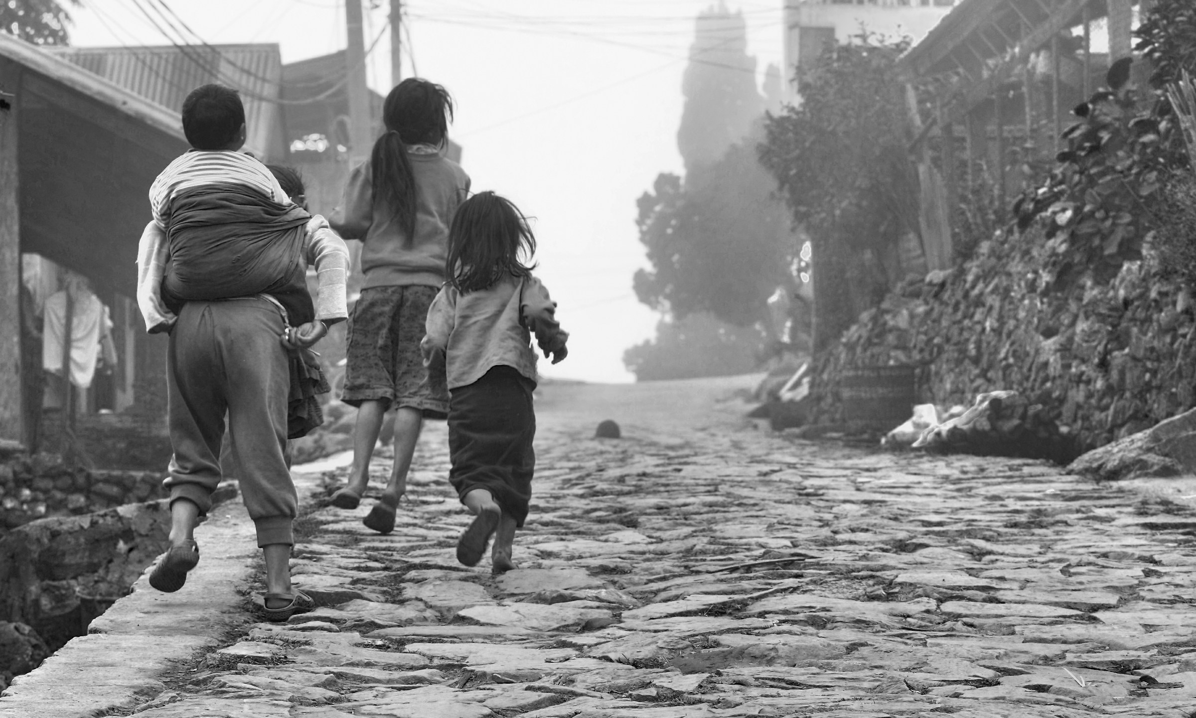 Children in Phongsaly Laos
