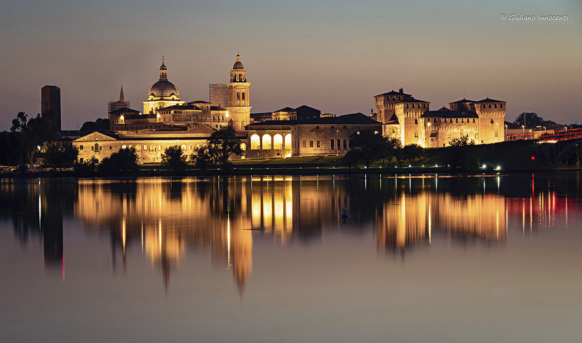 Skyline sunset Mantova