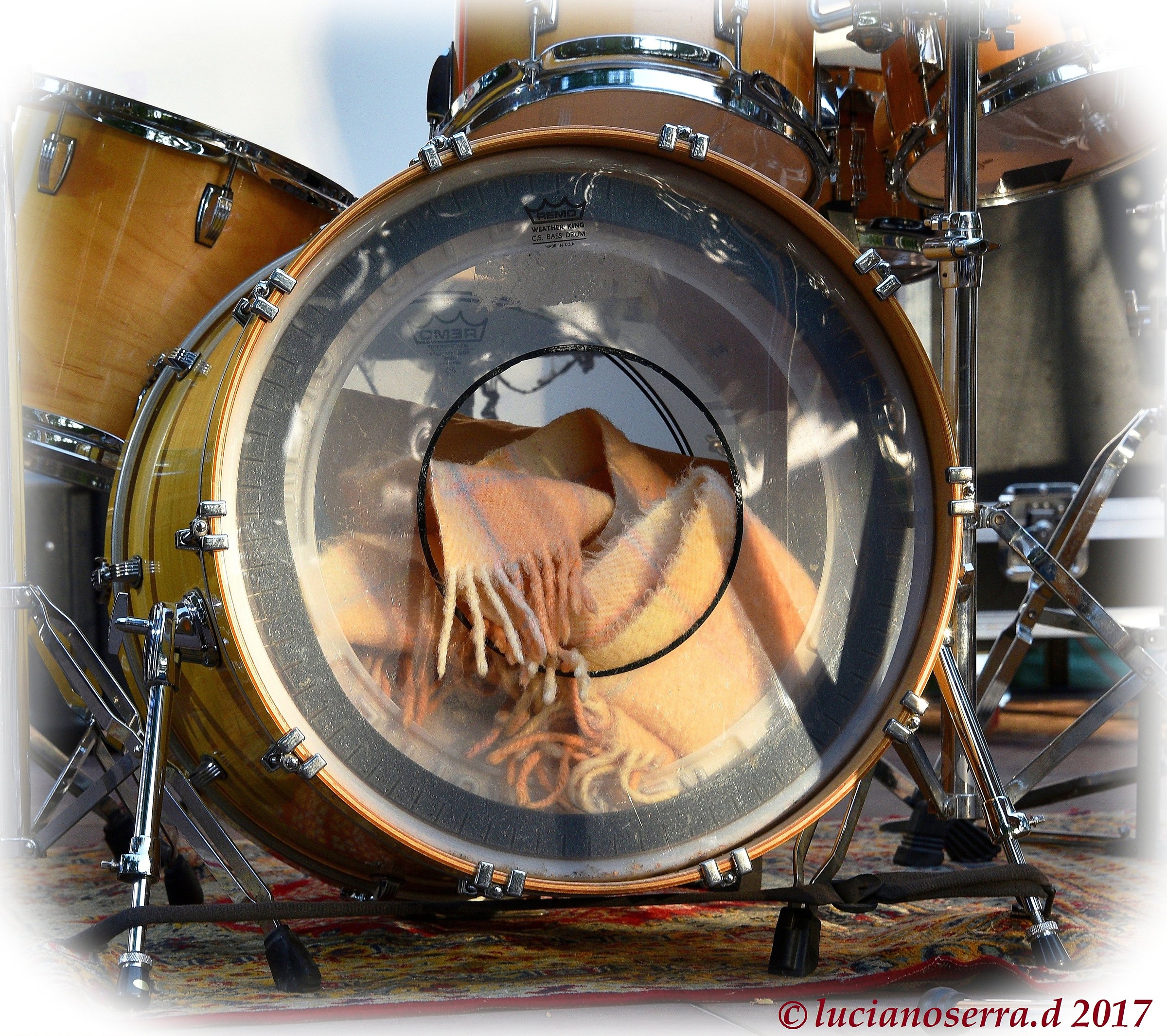 Ecco dove è finita la sciarpa...