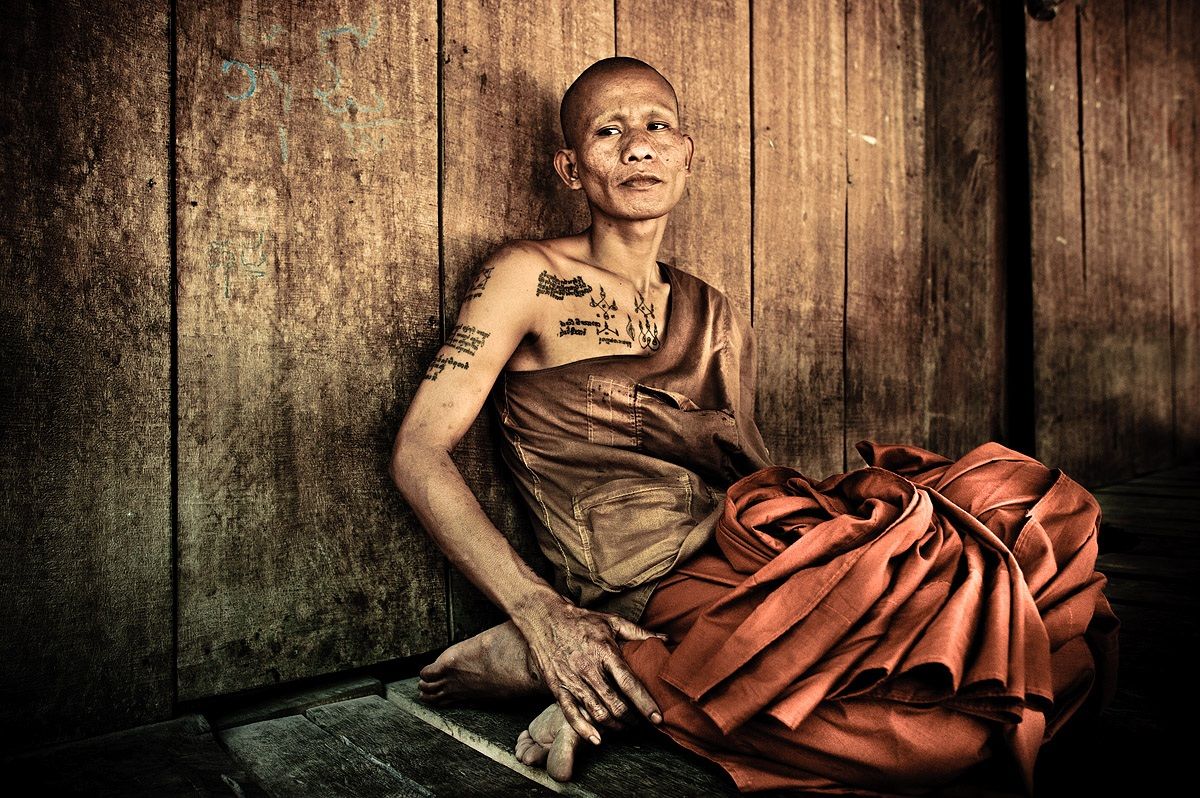 Naga and Buddha, Cambodia