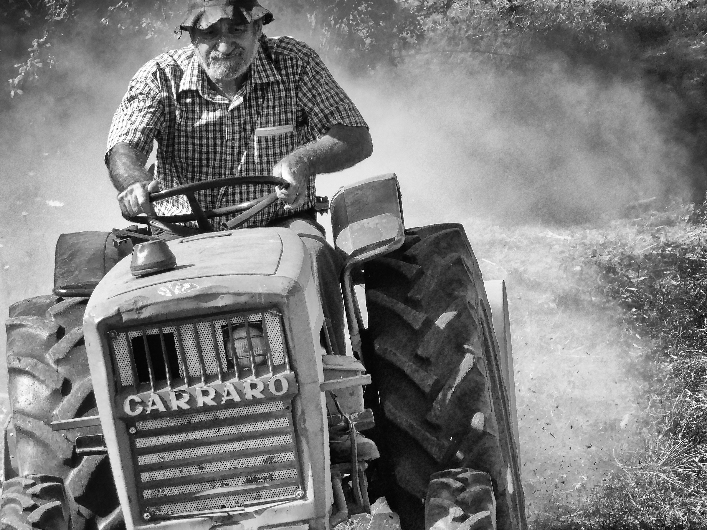 Fotogenia a lavoro:l'attimo di fatica