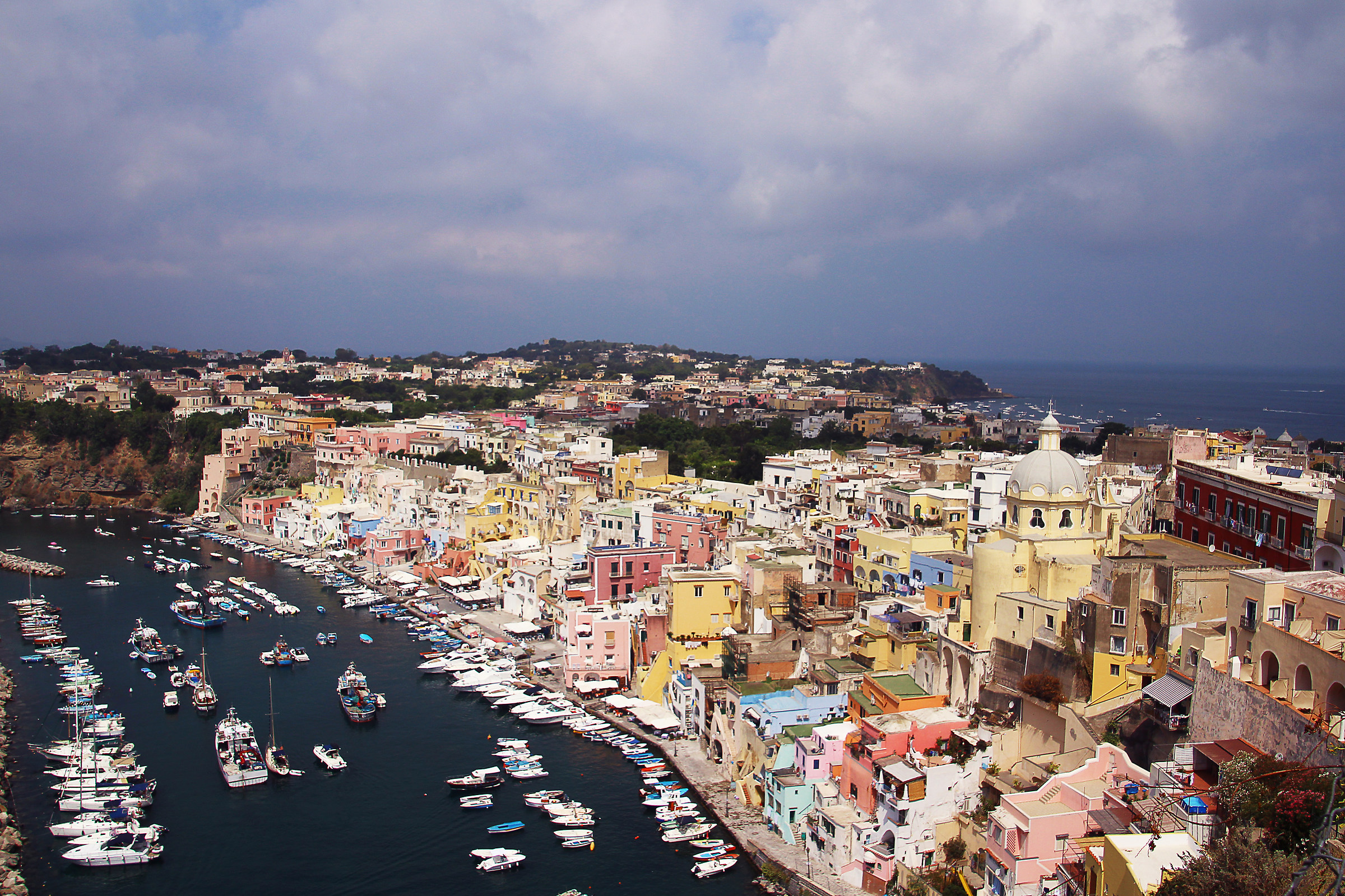 A glimpse of Procida