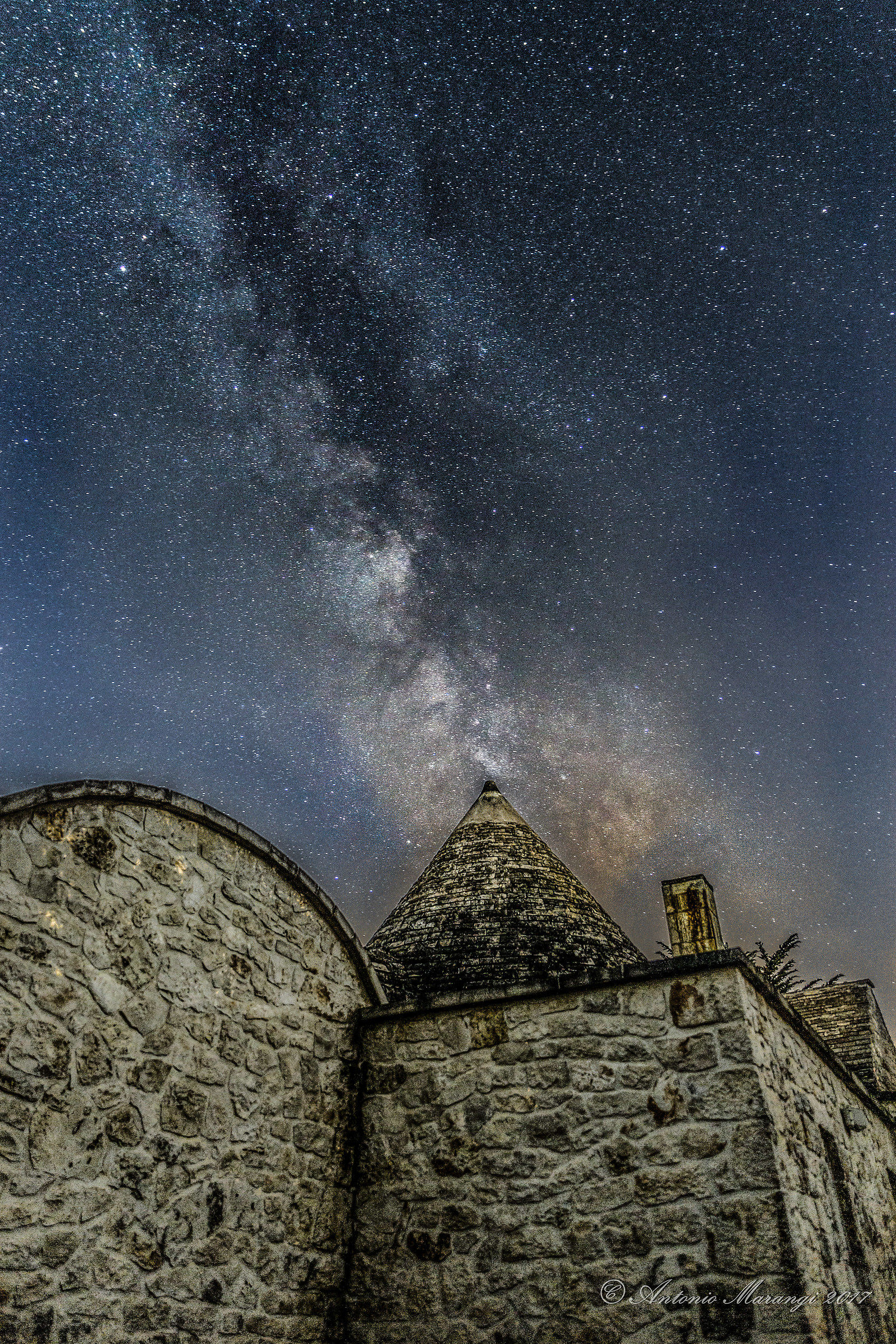 Instead of the pinnacle, the milky way