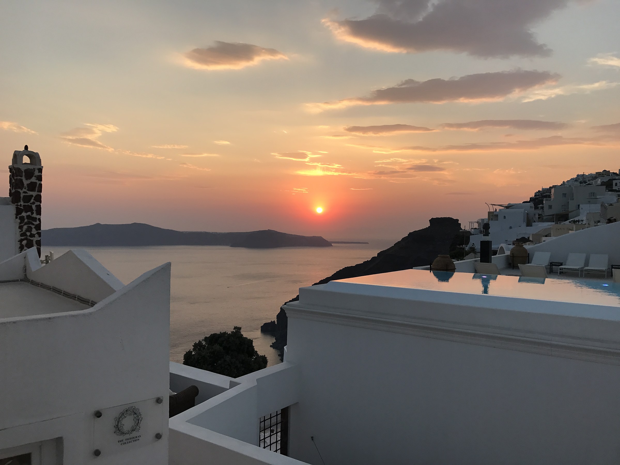 Tramonto a Santorini