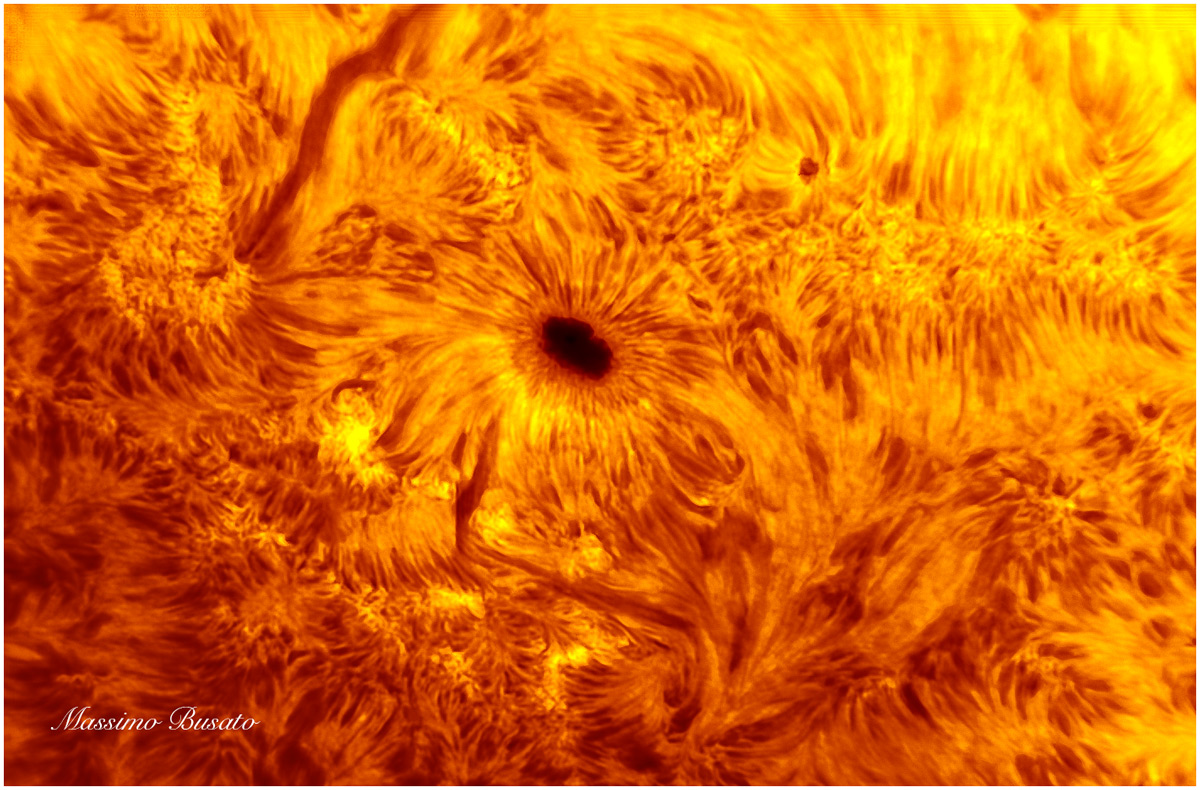 Solar color AR 2670 in color