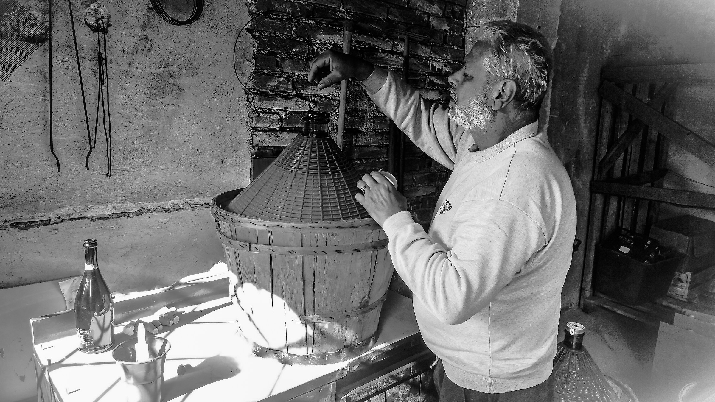 l'arte dell'imbottigliamento del prosecco