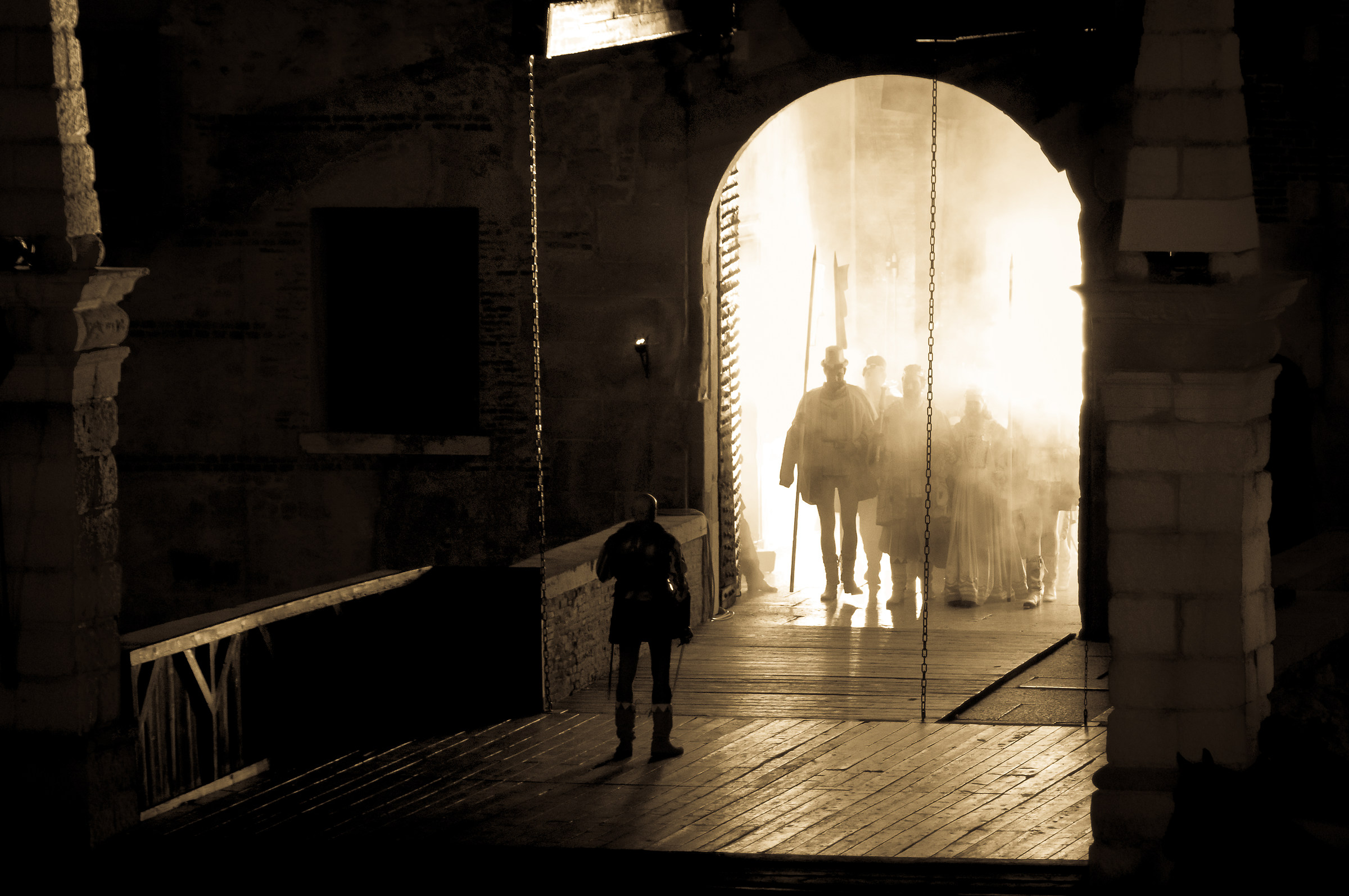 Marostica, partita a scacchi. Ingresso "pezzi"