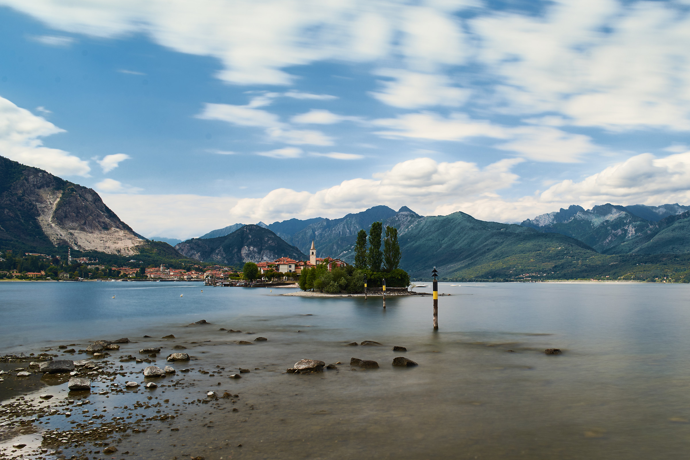 View on the Island of Fishermen Stresa