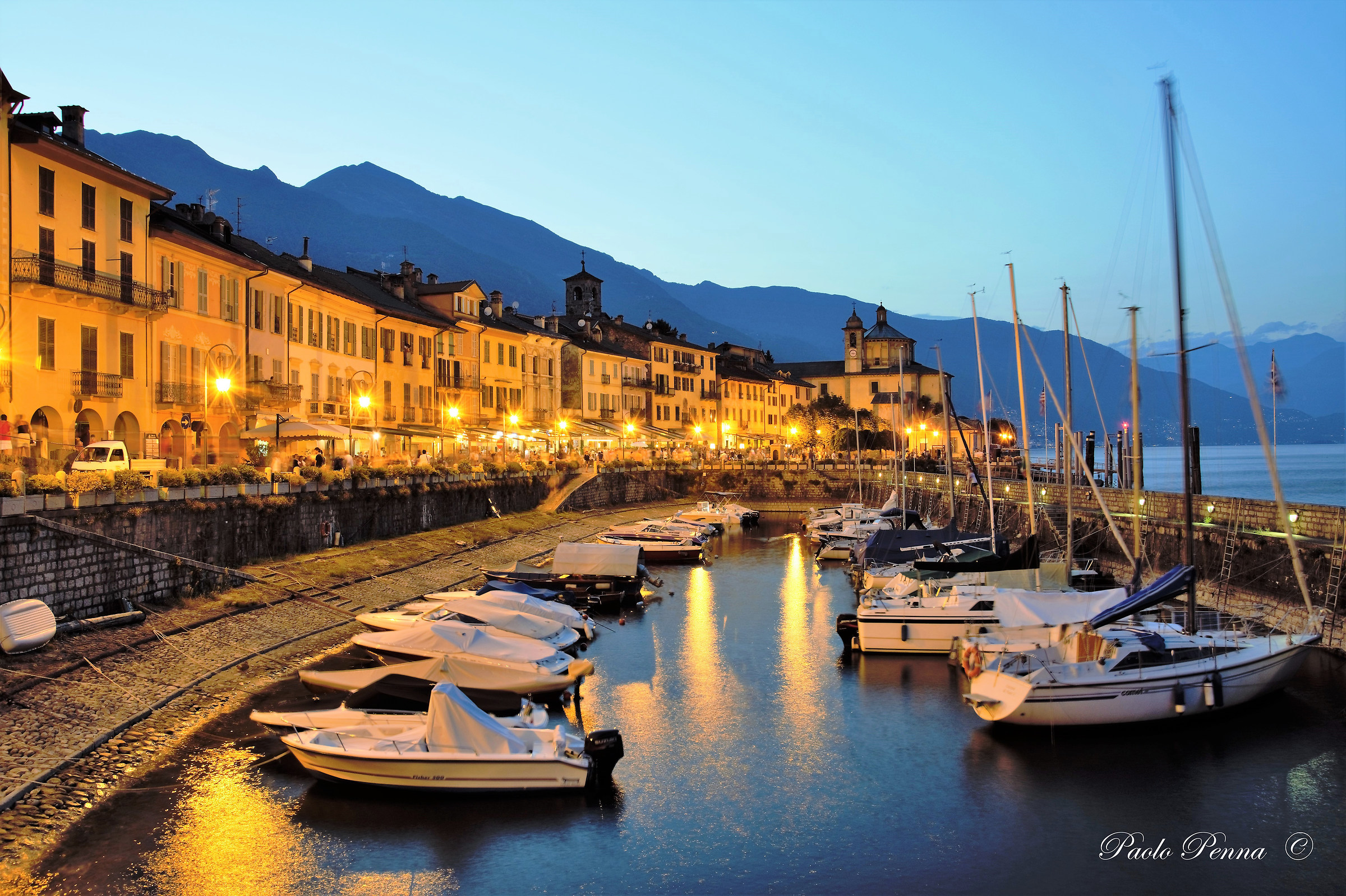 Cannobio al tramonto