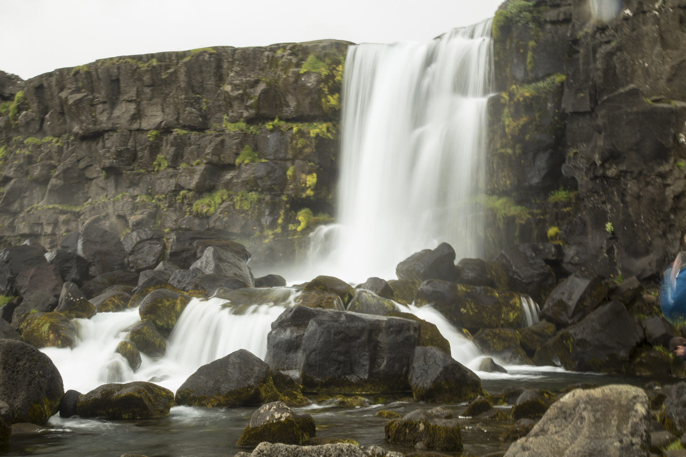 Waterfalls, Iceland, Oxara