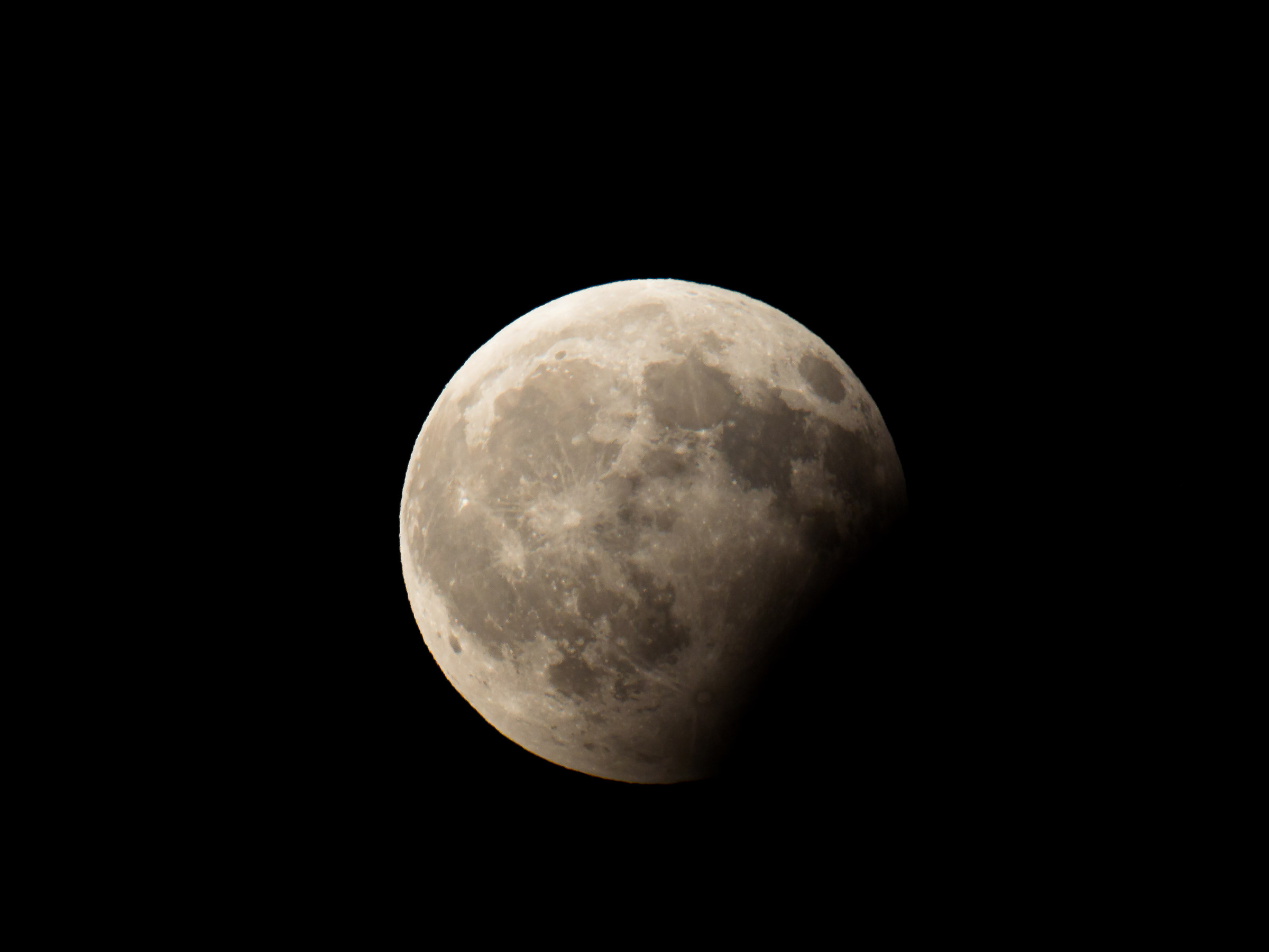 Partial Moon Eclipse 07/08/2017