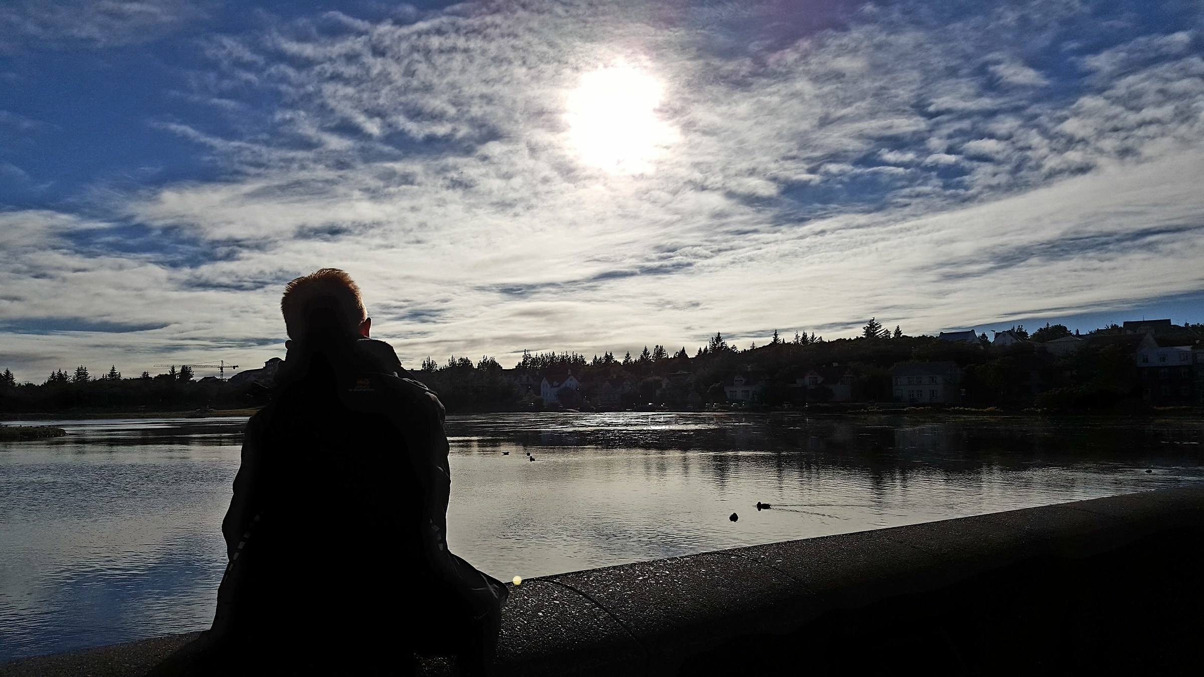 Tramonto a Reykjavik