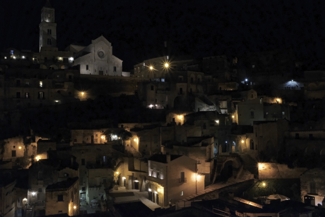 Matera di notte