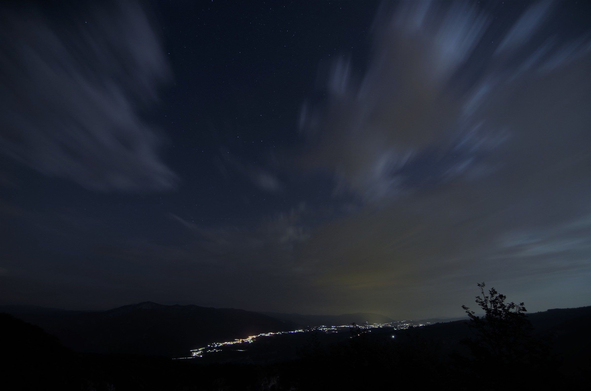 View of Asiago from Monte Cimone