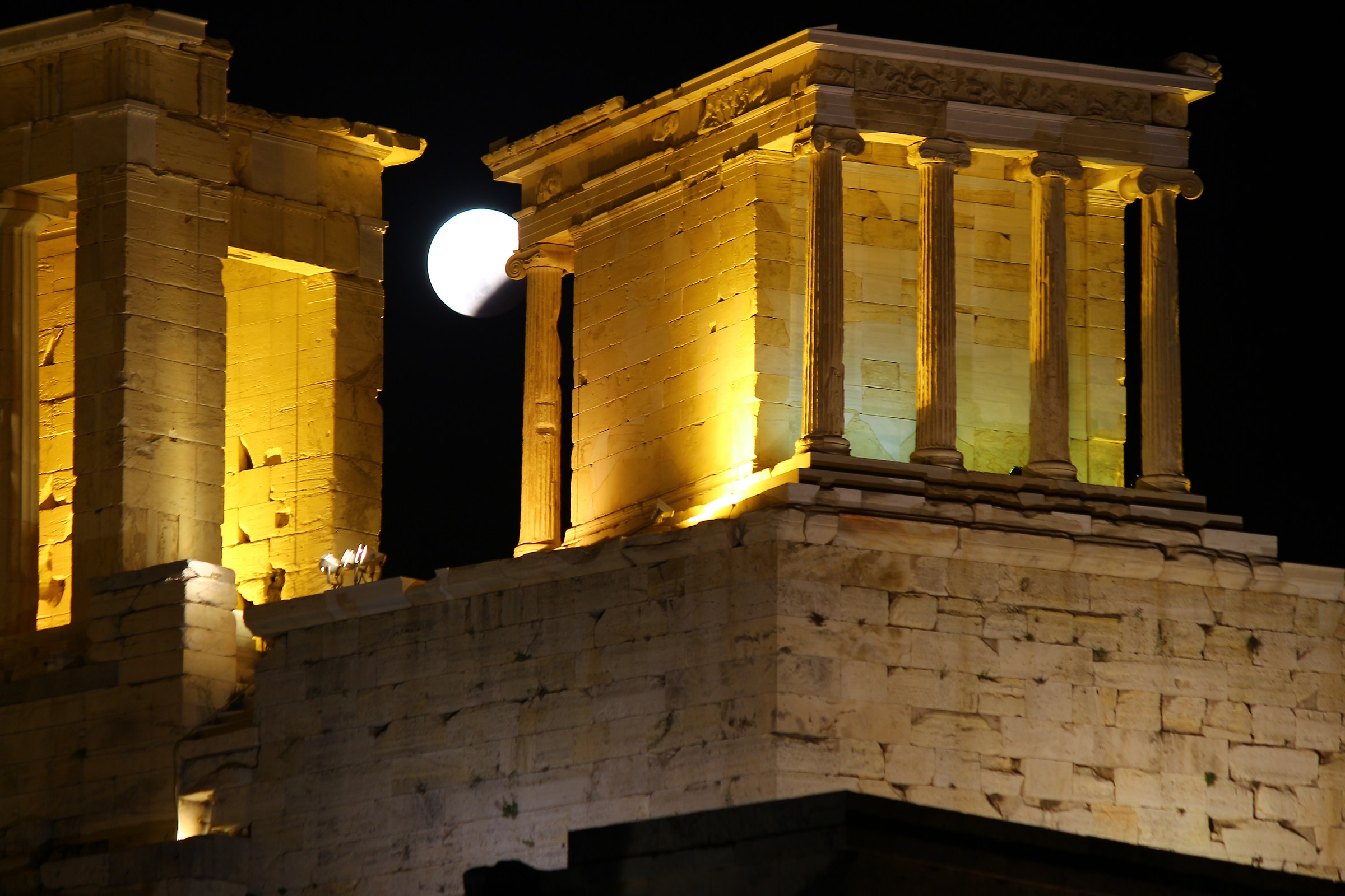 Luna piena e Eclipse della luna