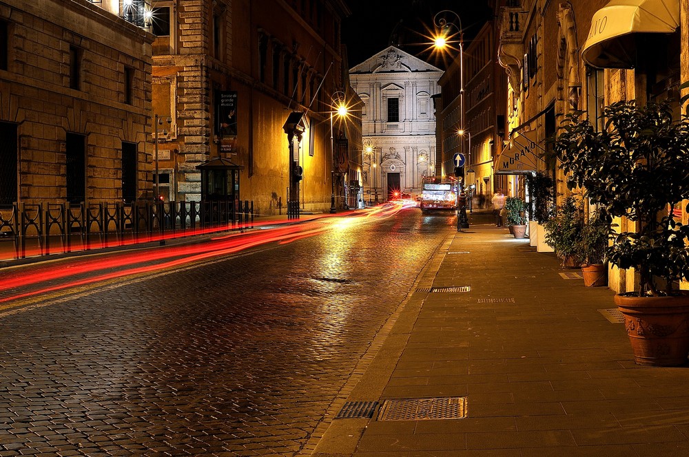 Rome as she falls asleep