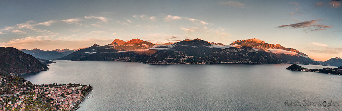 Tramonto sul Lario