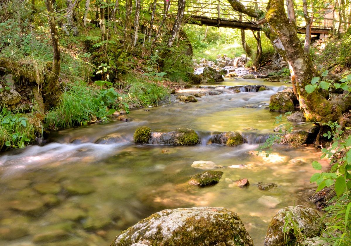 ponte e ruscello