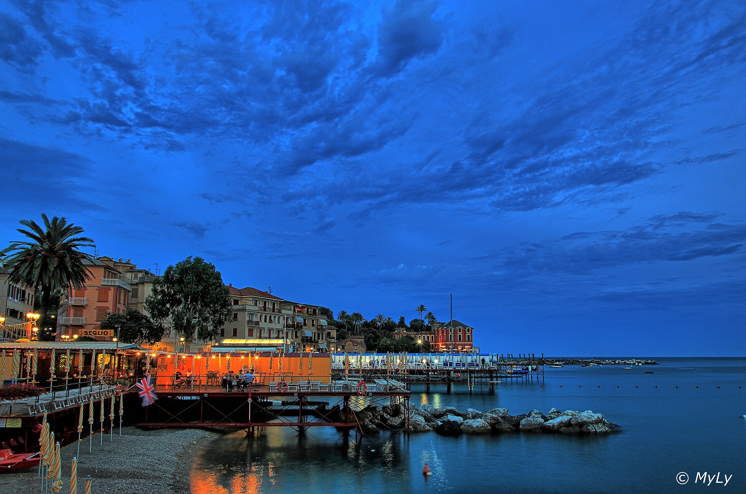 One night in Rapallo