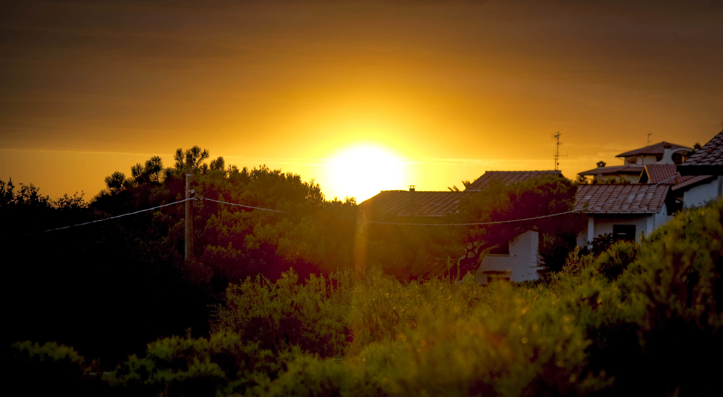 Sunset at Castiglioncello