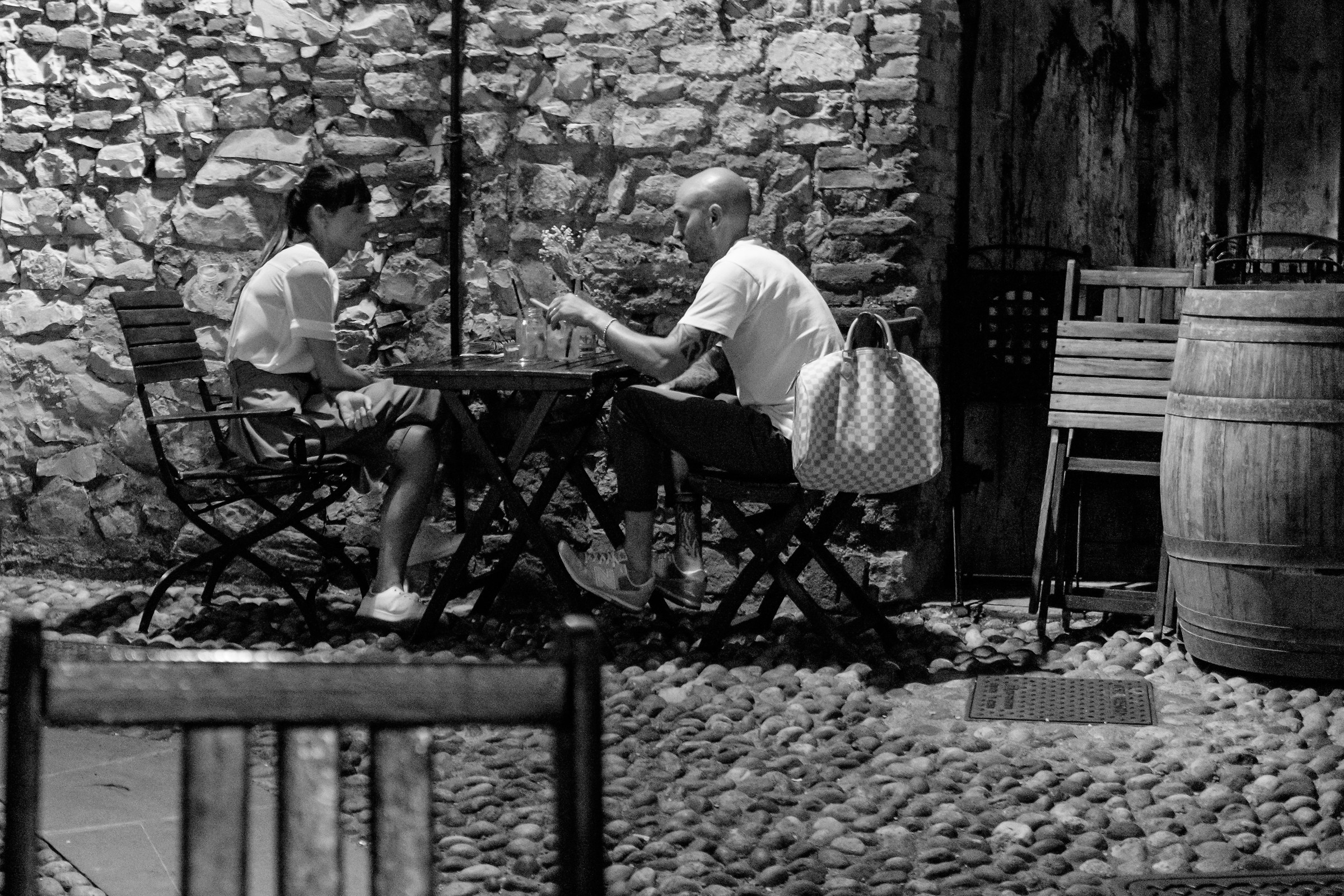 A drink in the old town