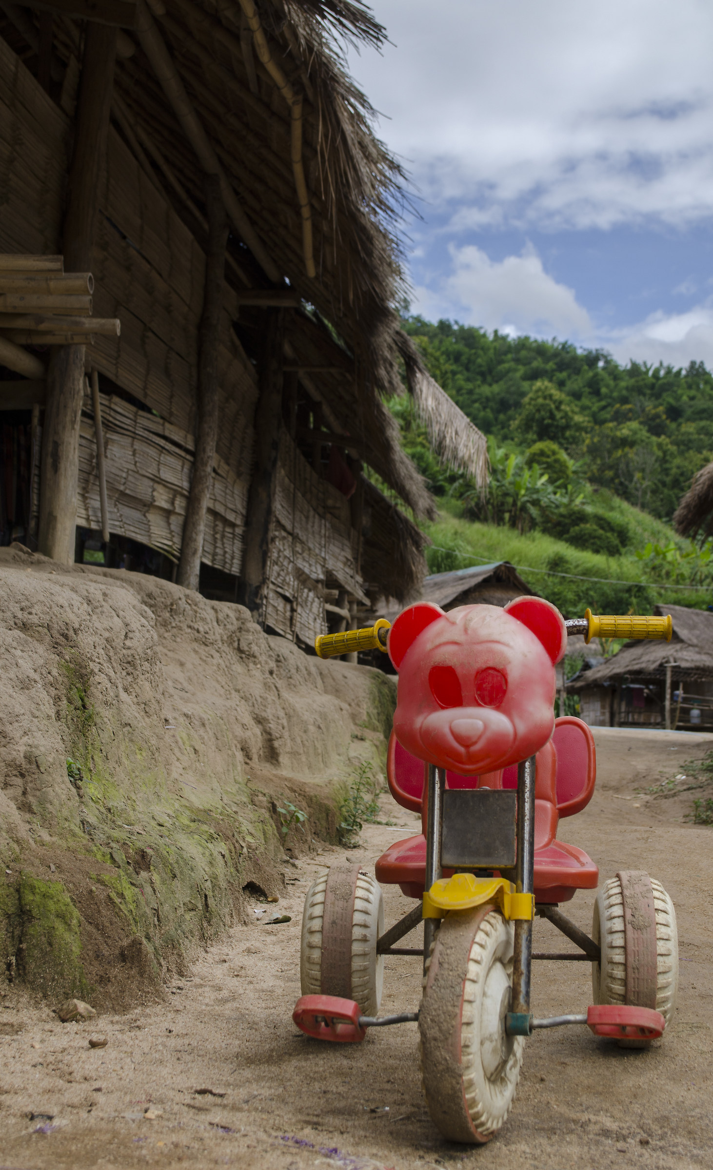 Play in a Thailand village