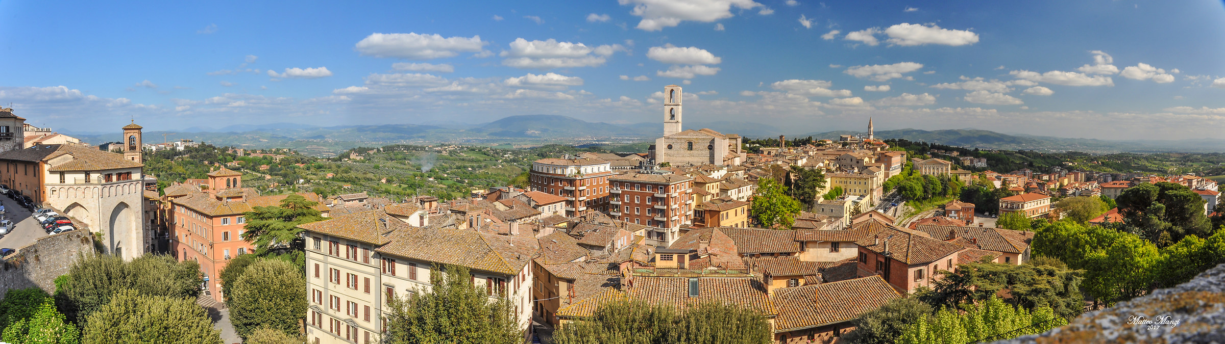 Panoramica di Perugia