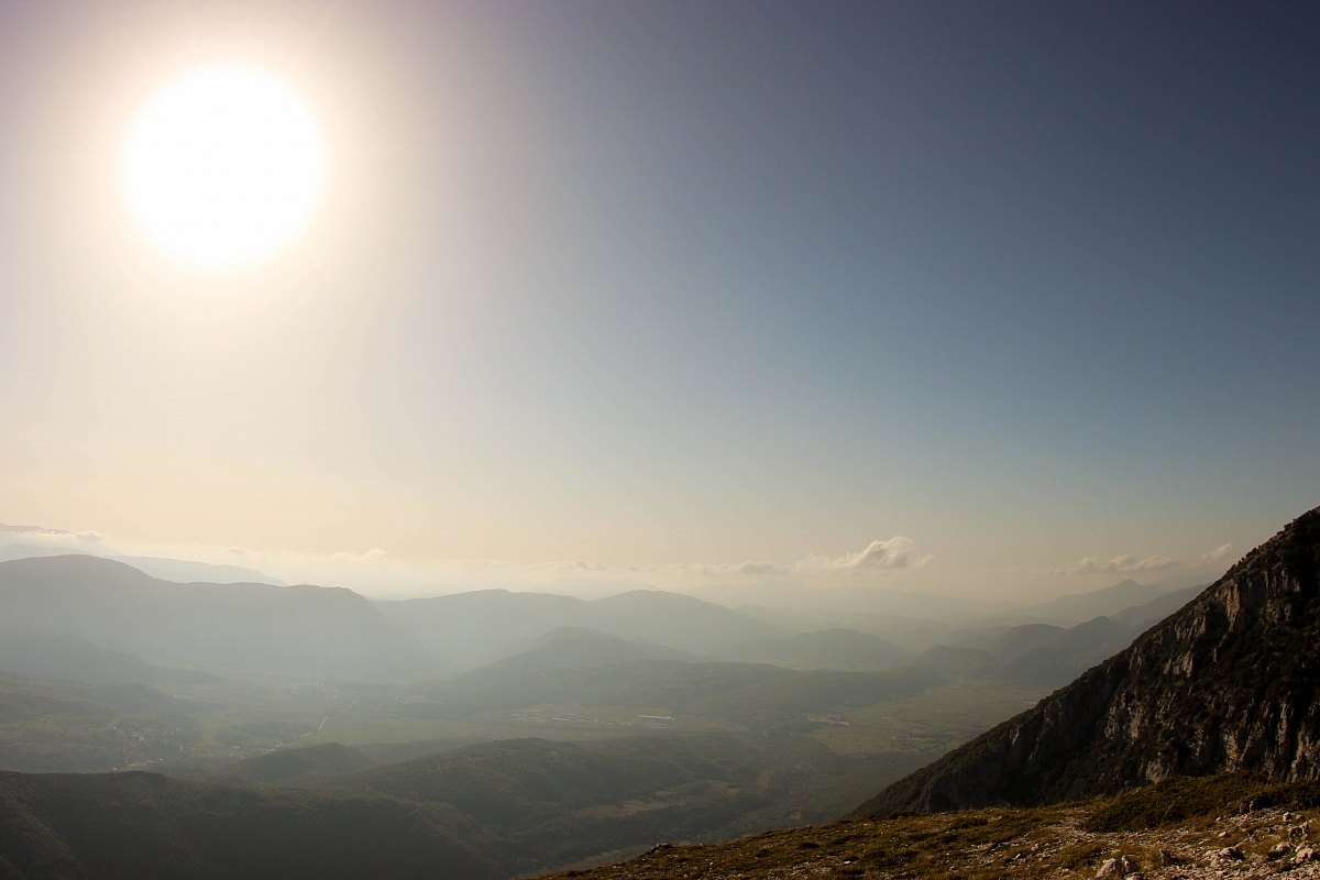 Panorama from the Valley of Teve