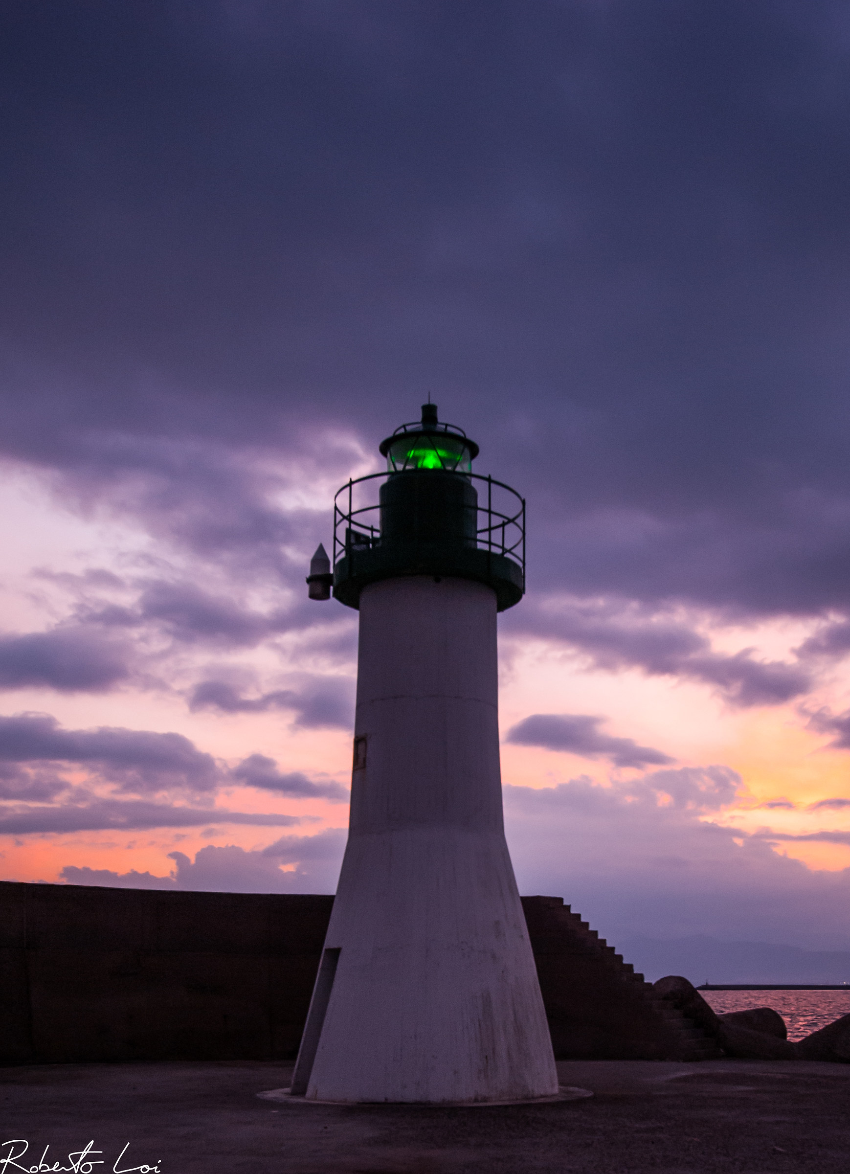 Cagliari - Lighthouse of the east pier