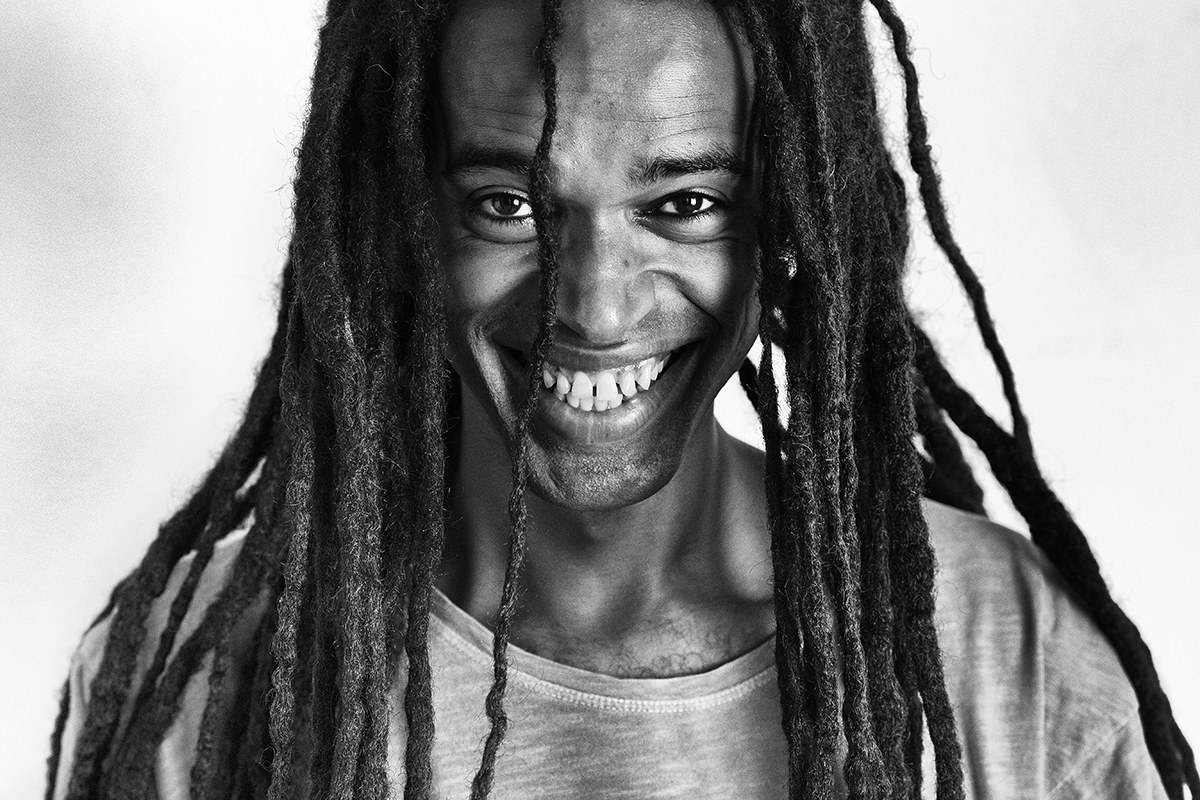 Rasta man portrait