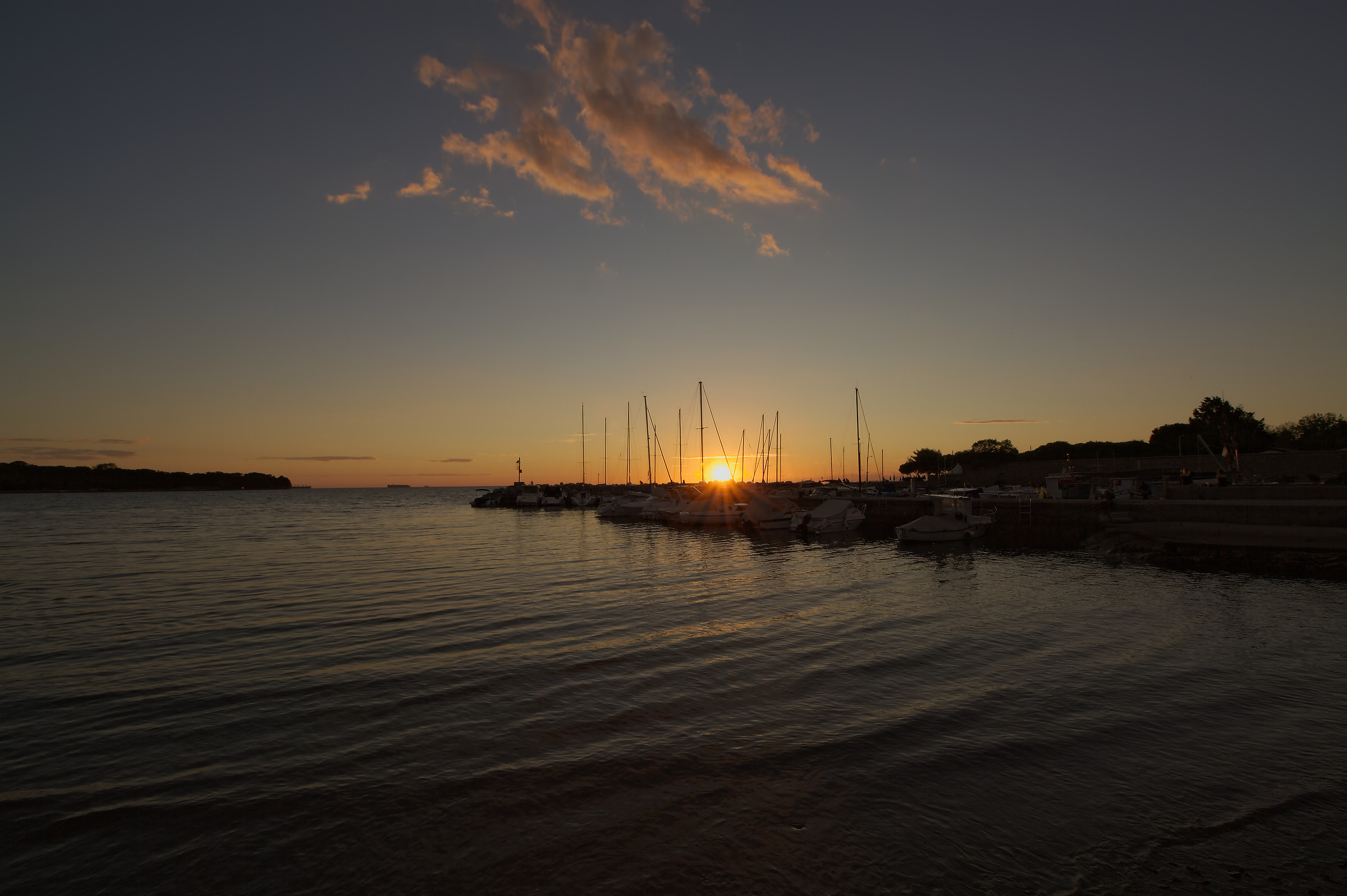 Sunset at Lazzaretto Ts