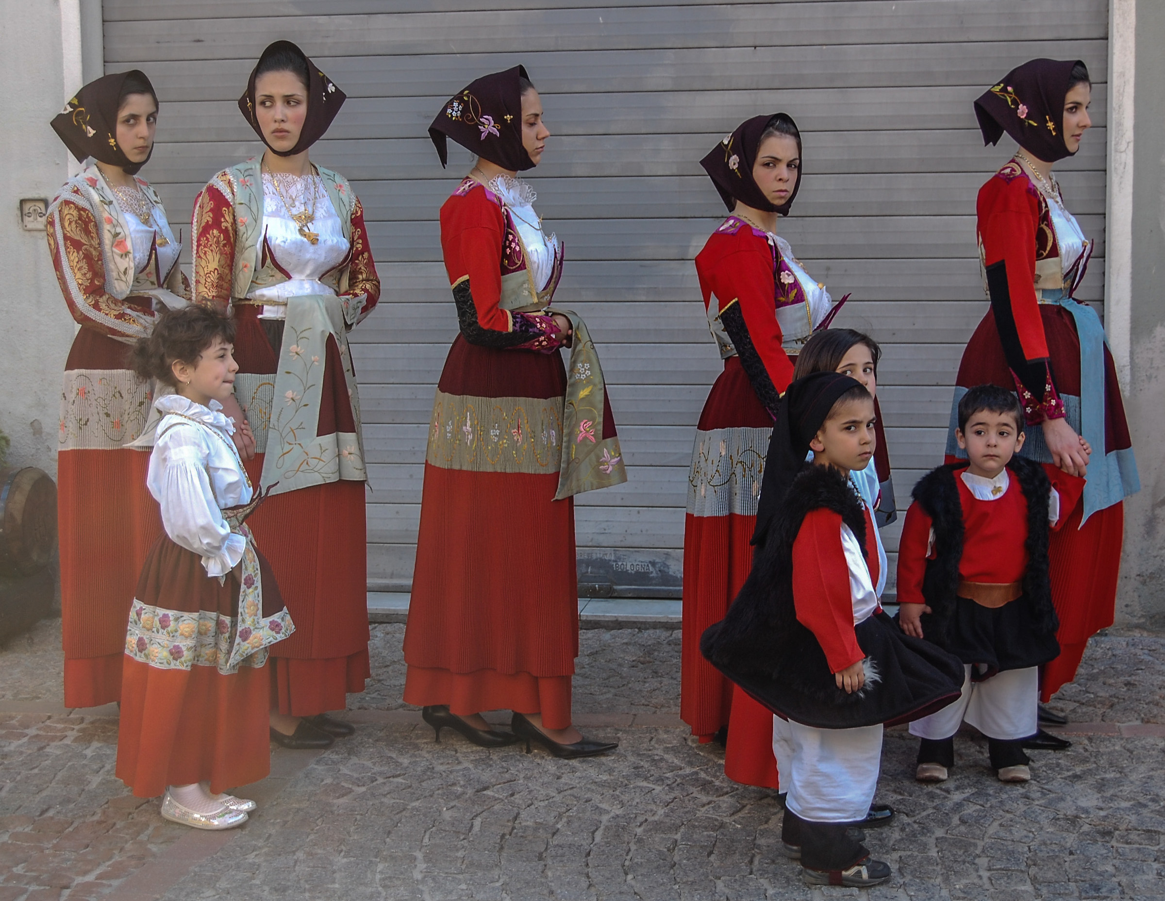 Party in Fonni (Sardinia)