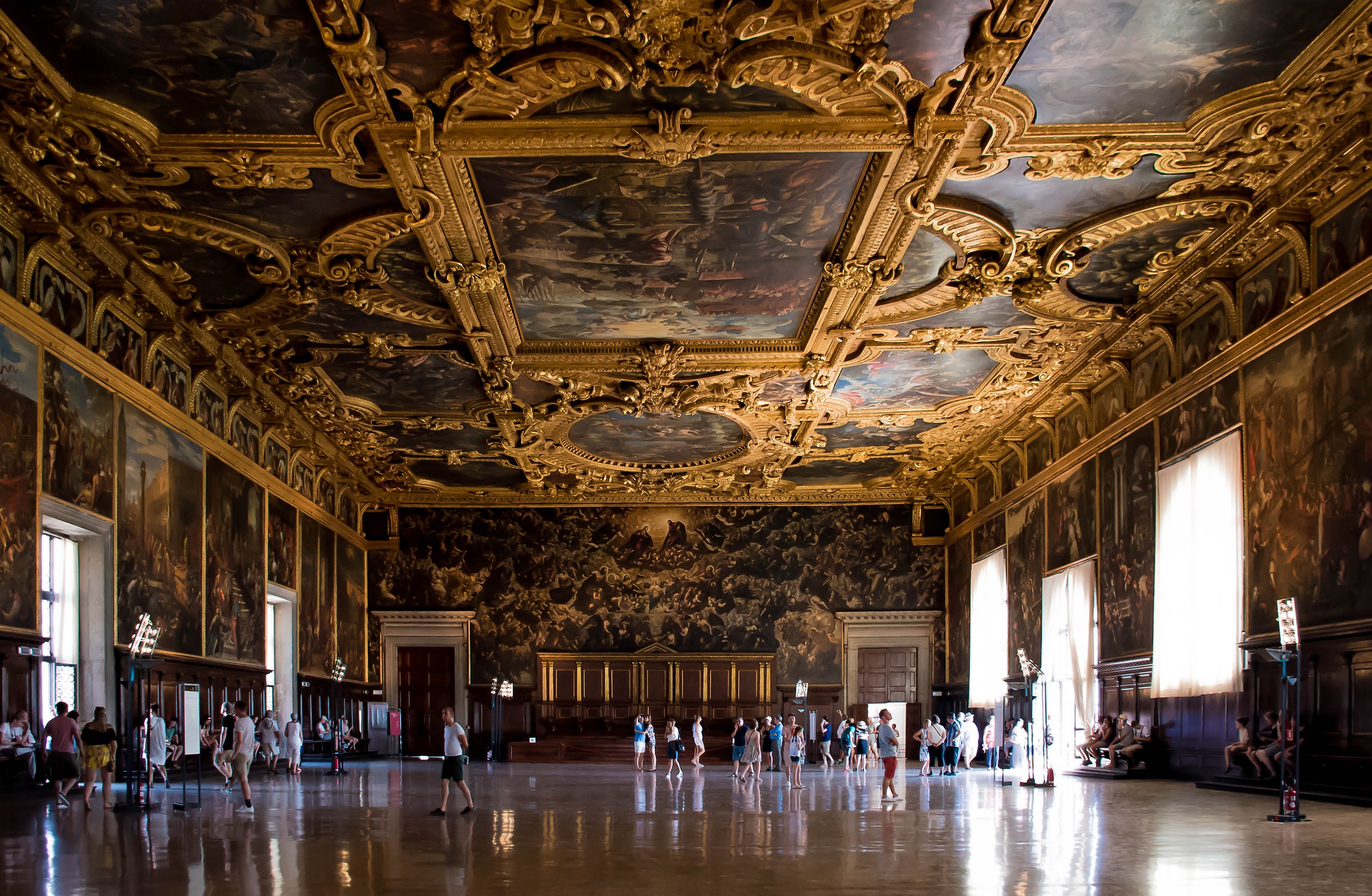 Sala Maggior Consiglio - Palazzo Ducale