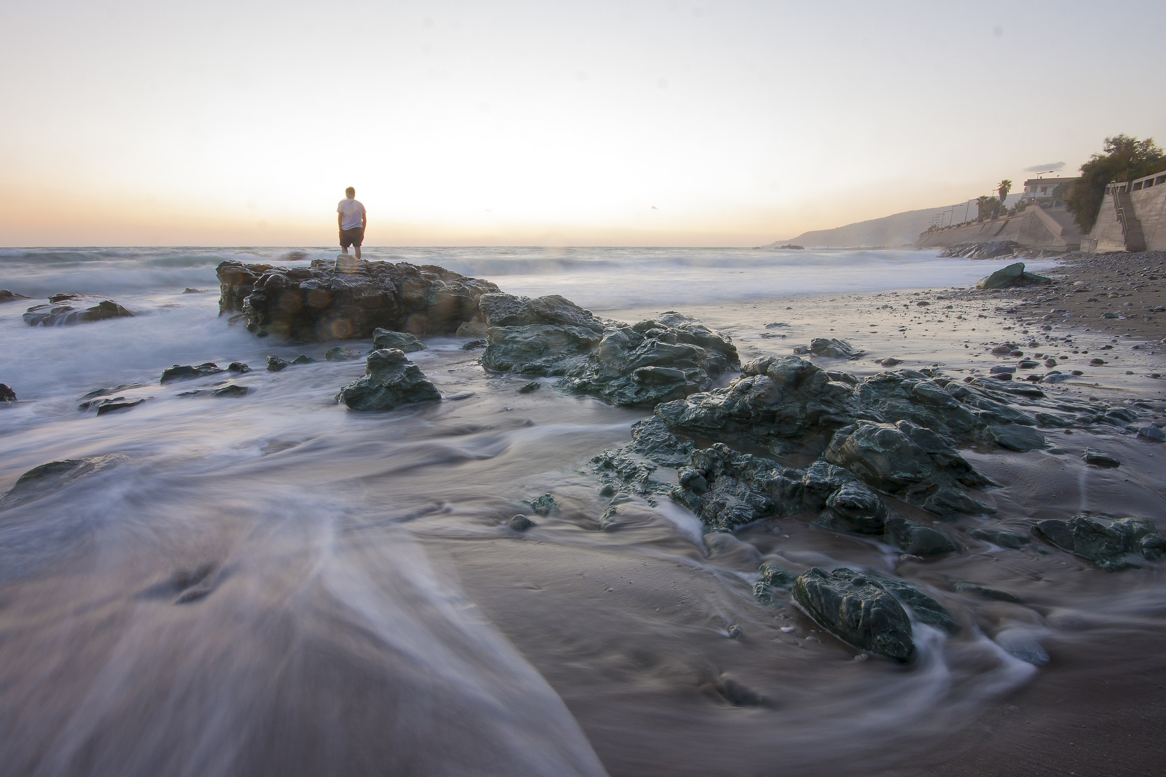 pensieri al tramonto