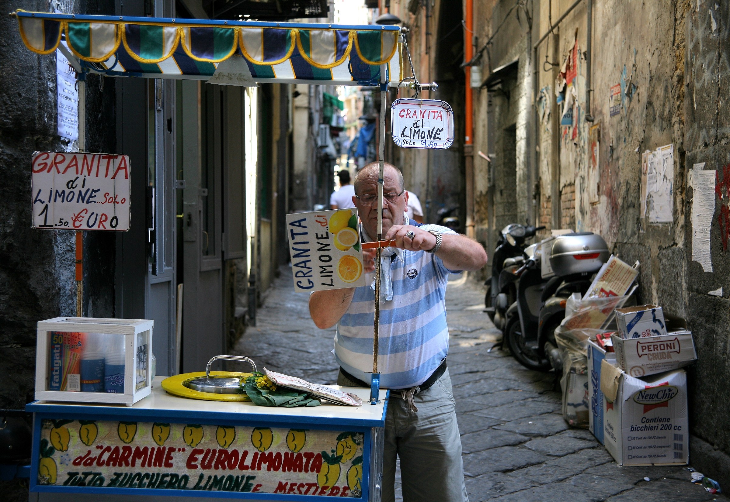 Tutto zucchero, limone e mestiere (Carmine)