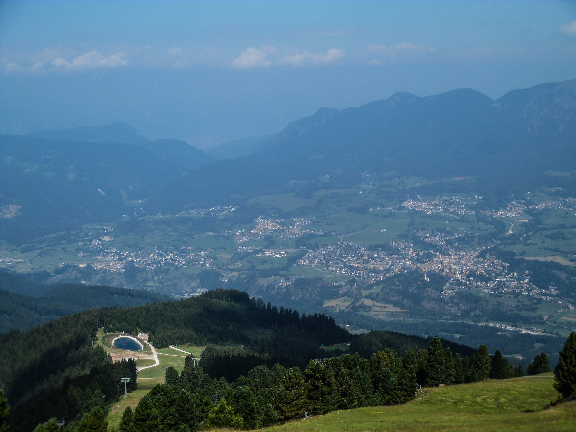 Paesaggio dal Cermis
