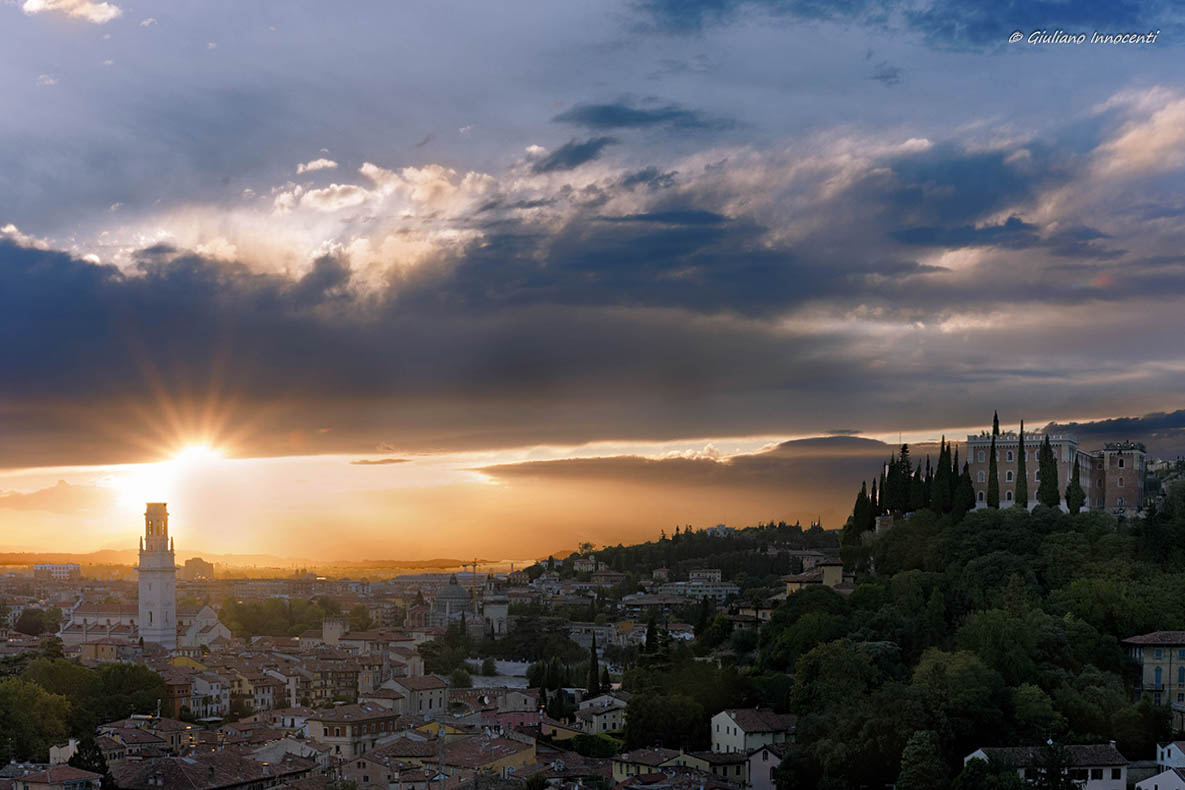 The light on Verona
