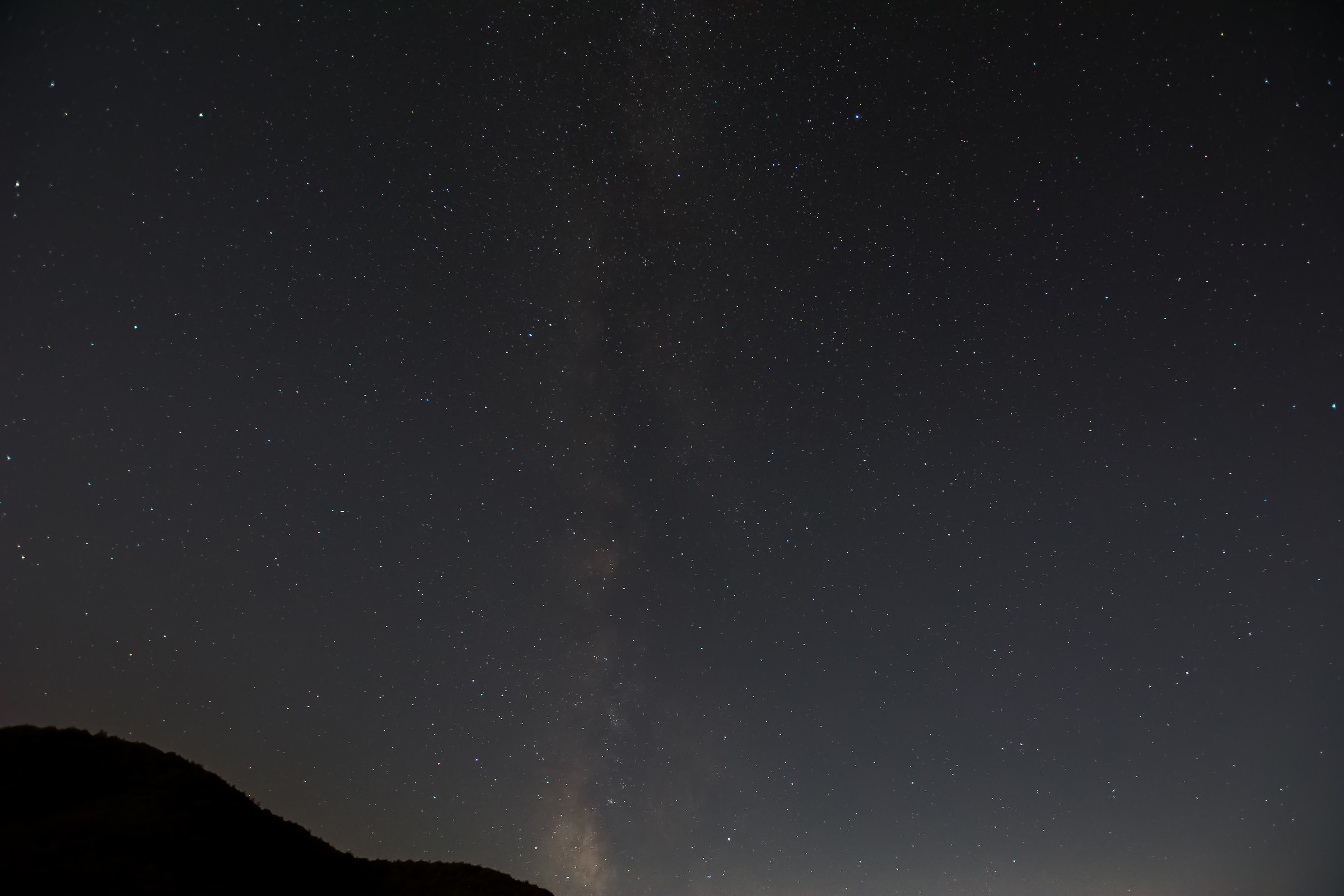 Il Monte Canate di Notte
