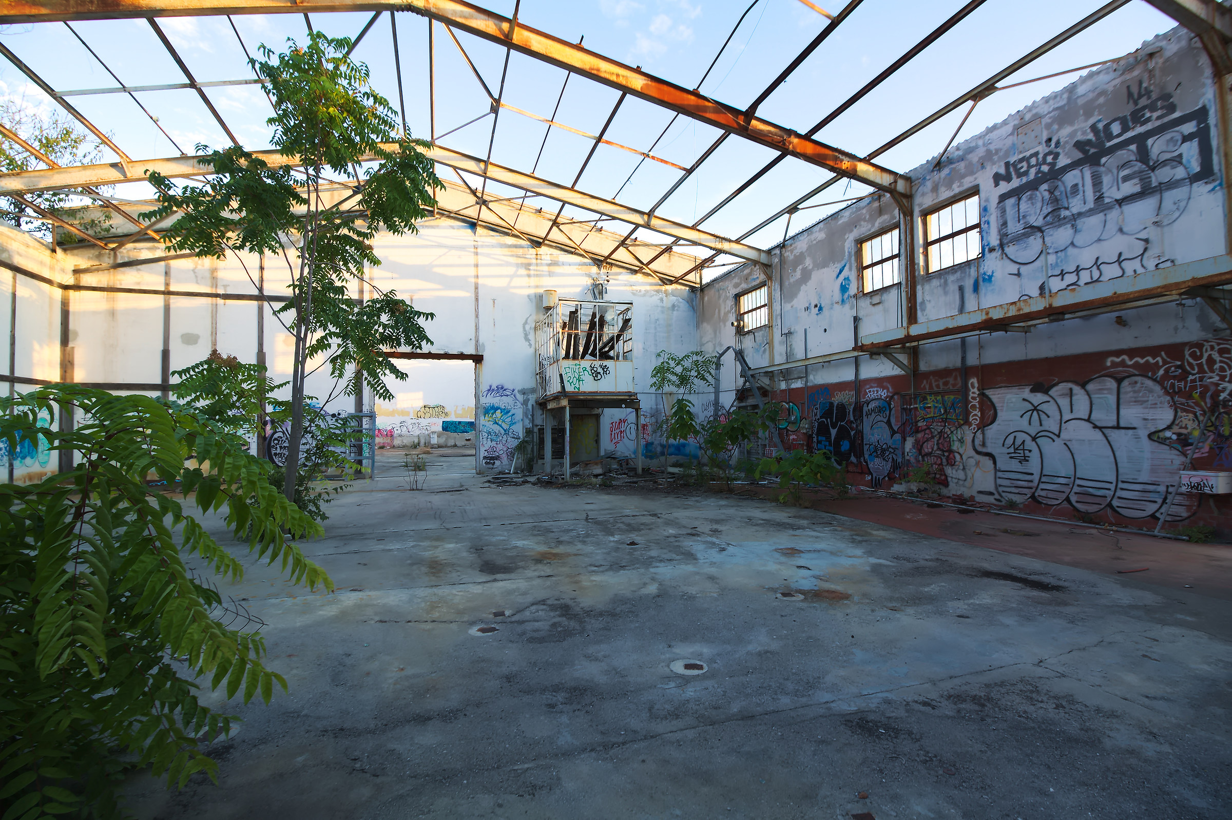 One of the many old port warehouses