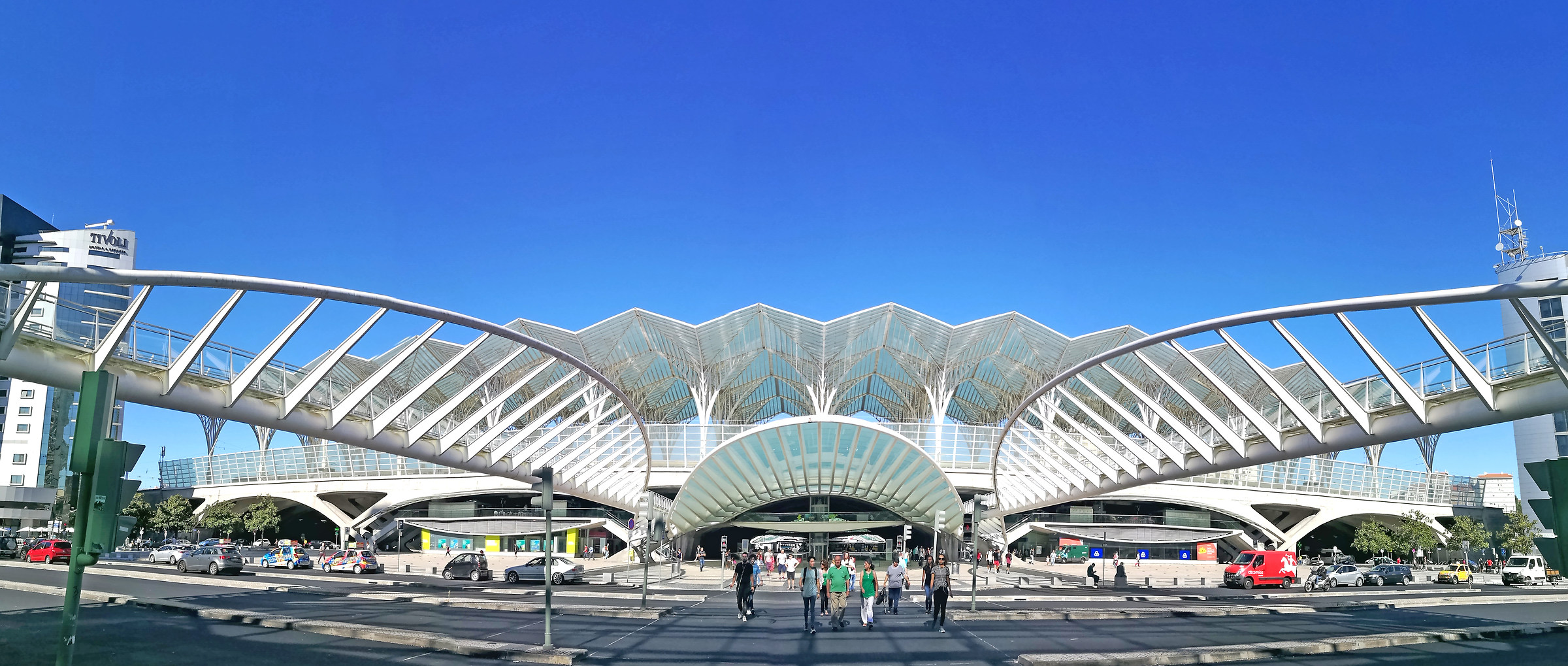 East Station designed by Santiago Calatrava