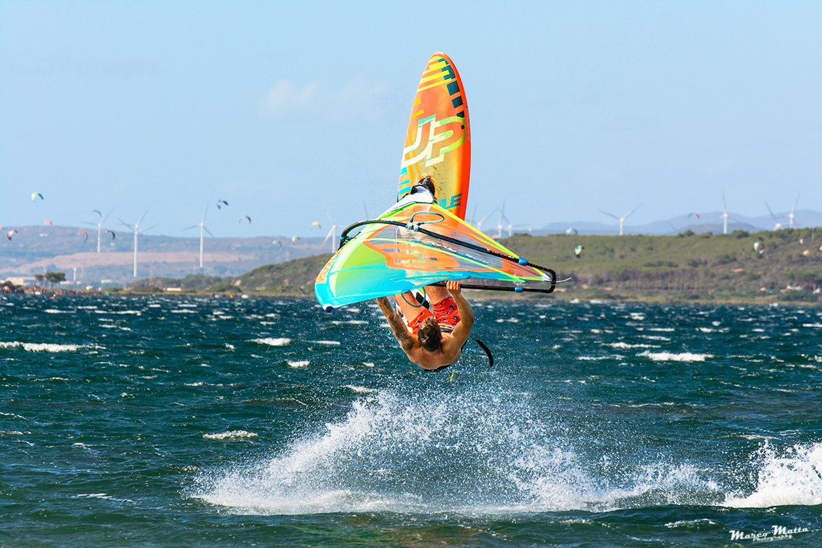 Head down with the surf