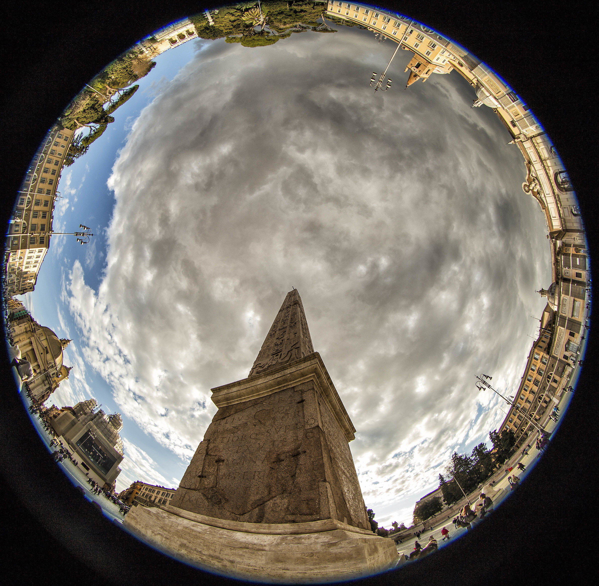 Piazza del Popolo a 360°